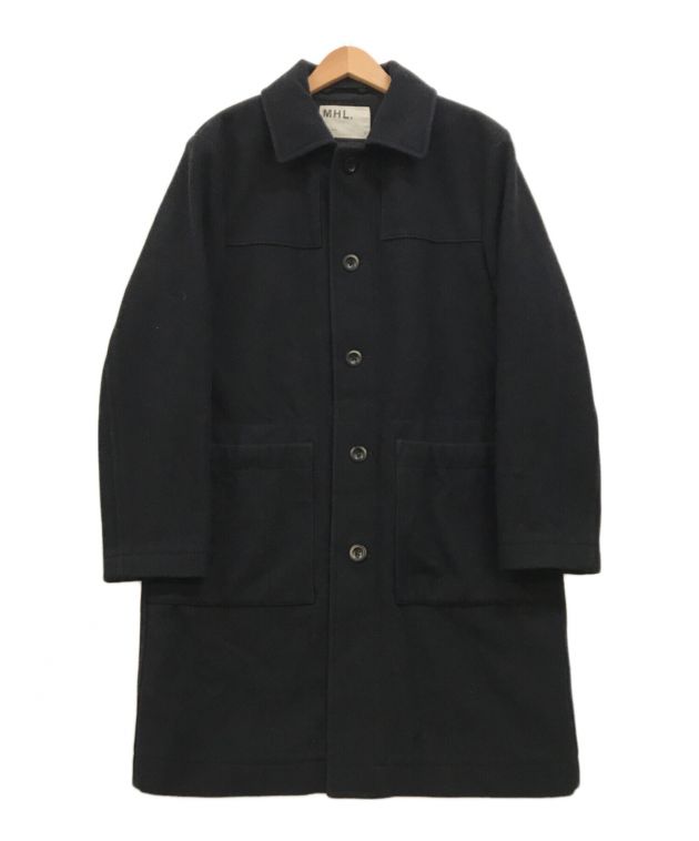 中古・古着通販】MHL (エムエイチエル) BASIC MELTON COAT メルトン 
