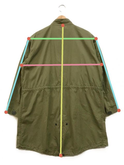 中古・古着通販】UNUSED (アンユーズド) ミリタリーモッズコート