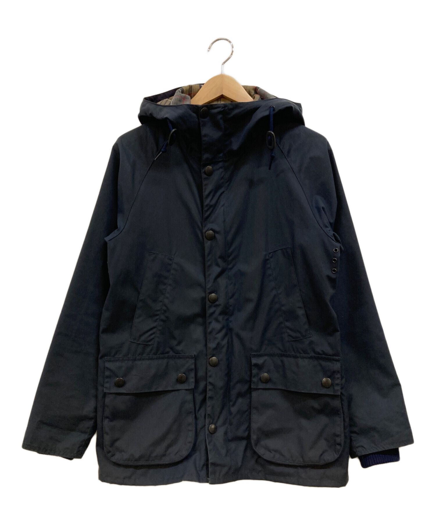 中古・古着通販】Barbour (バブアー) 裏地チェックフーデットSL