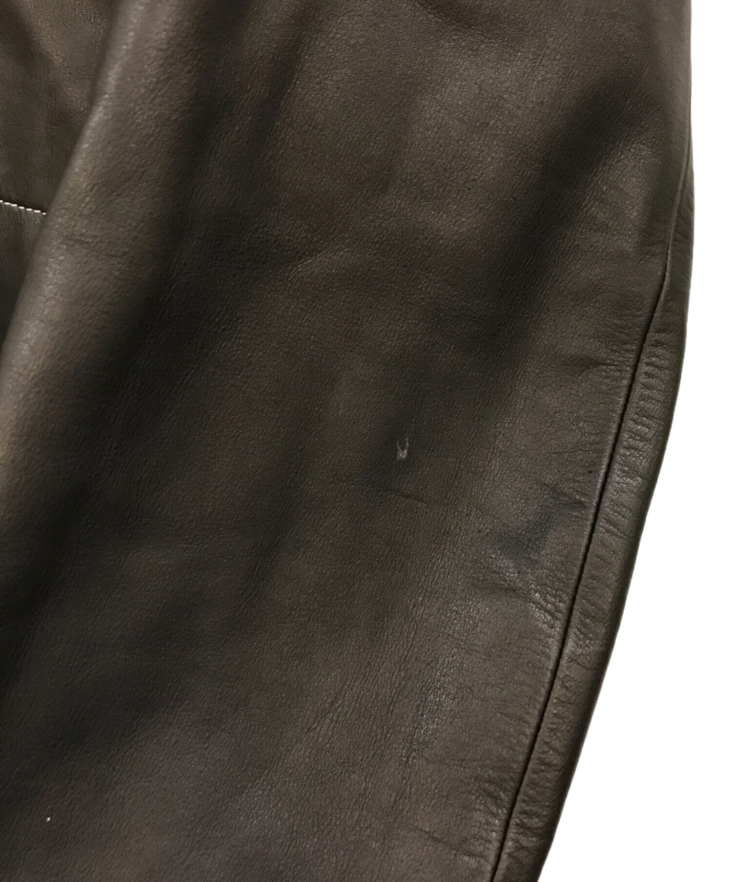 ジャケット・アウター LC1 Leather Blouson - prasthana prasthana LC1 leather blouson レザー ジャケット