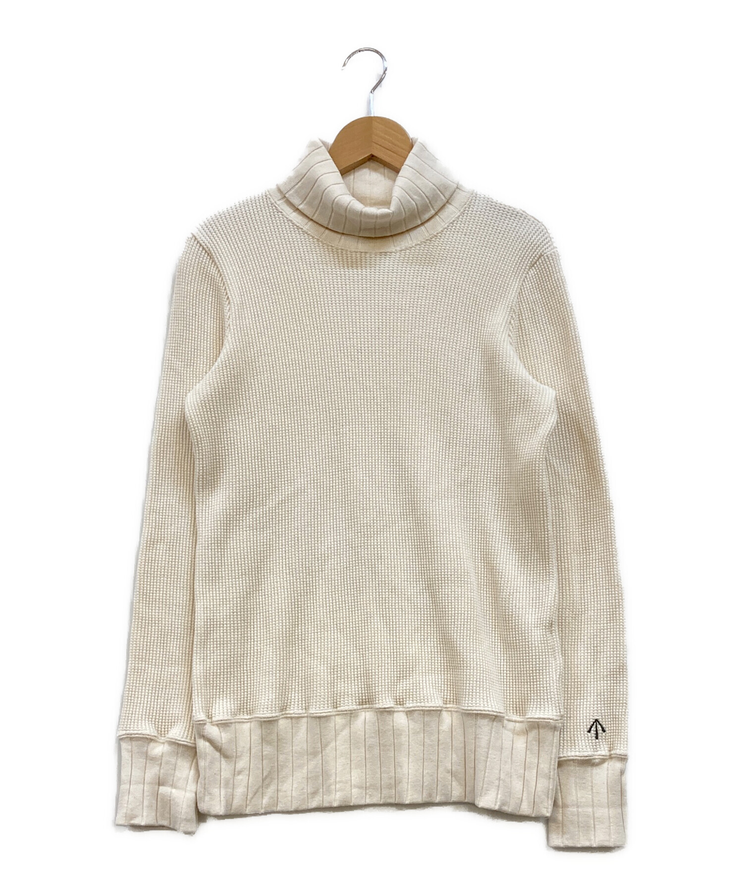 通販安心 Nigel Cabourn ナイジェルケボーン タートルネック ワッフル
