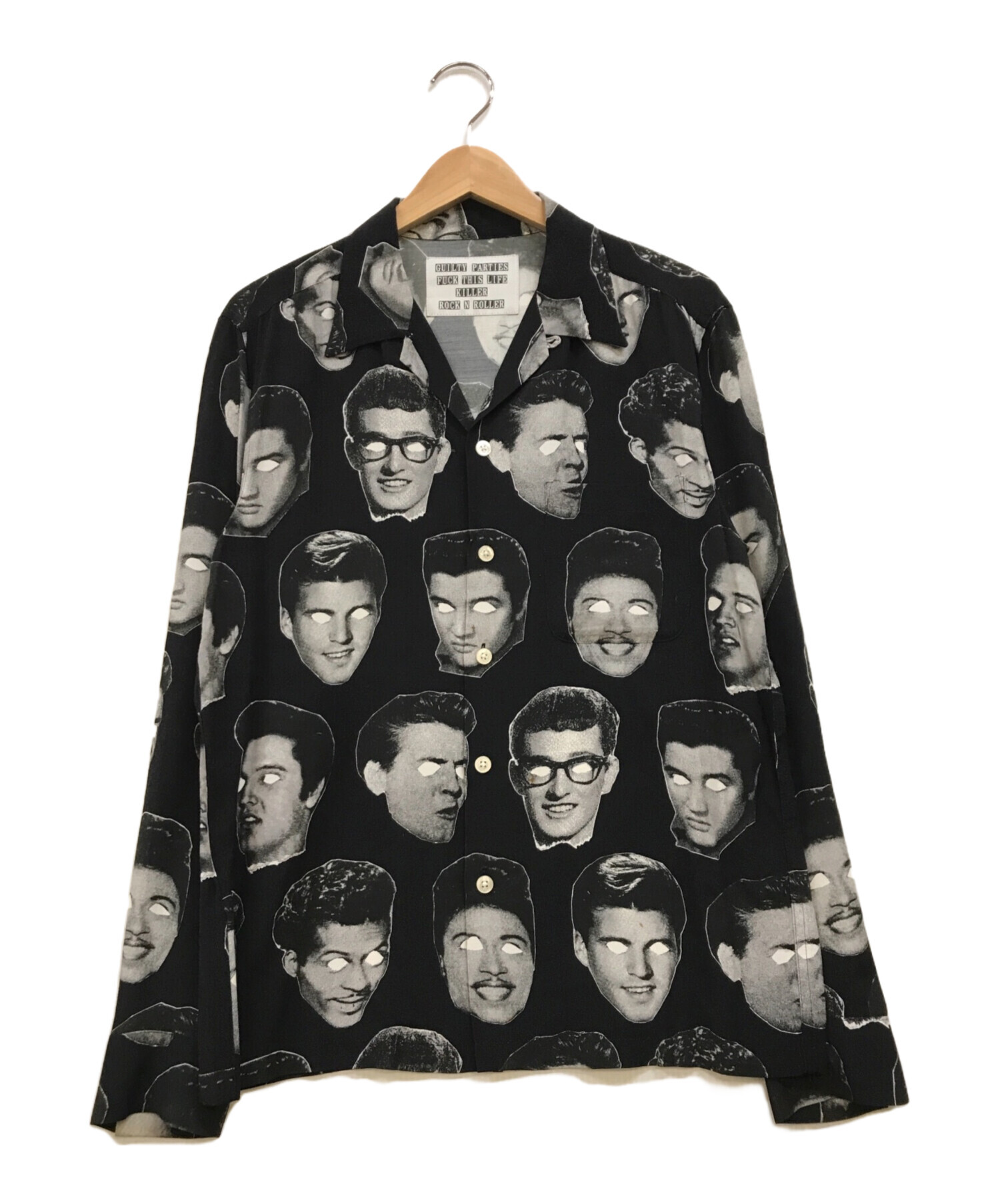 wacko maria ワコマリア ROCK'N'ROLL ALOHA Ｌ 中古・古着通販】WACKO MARIA (ワコマリア) ROCK N ROLL ALOHA SHIRT L