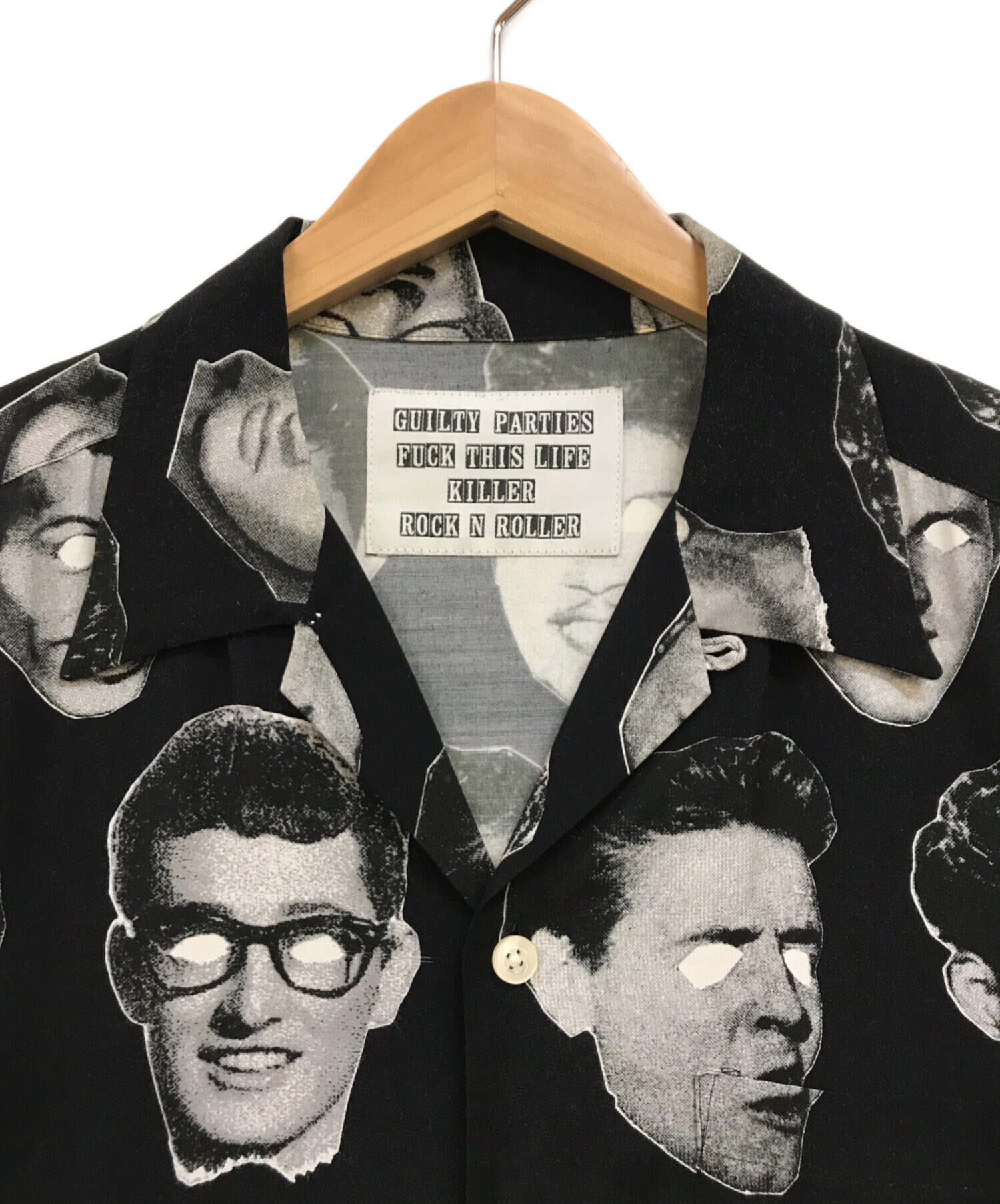 ☆WACKO MARIA/ワコマリア ROCK N ROLL ALOHA SHIRT L/S ロックンローラー アロハシャツ/S /LPL 定価30800円☆ WACKOMARIA ロックンロール アロハ シャツ ROCK\u0027N ROLL