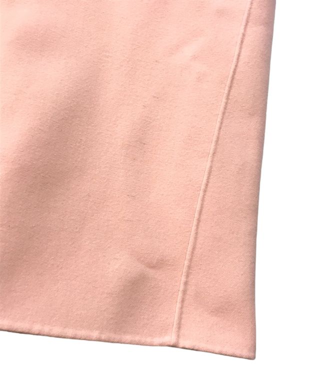 中古・古着通販】DRAWER (ドゥロワー) ノーカラーメルトンコート