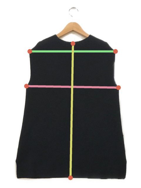 中古・古着通販】DRAWER (ドゥロワー) 9Gウールカシミヤミラノ編みV