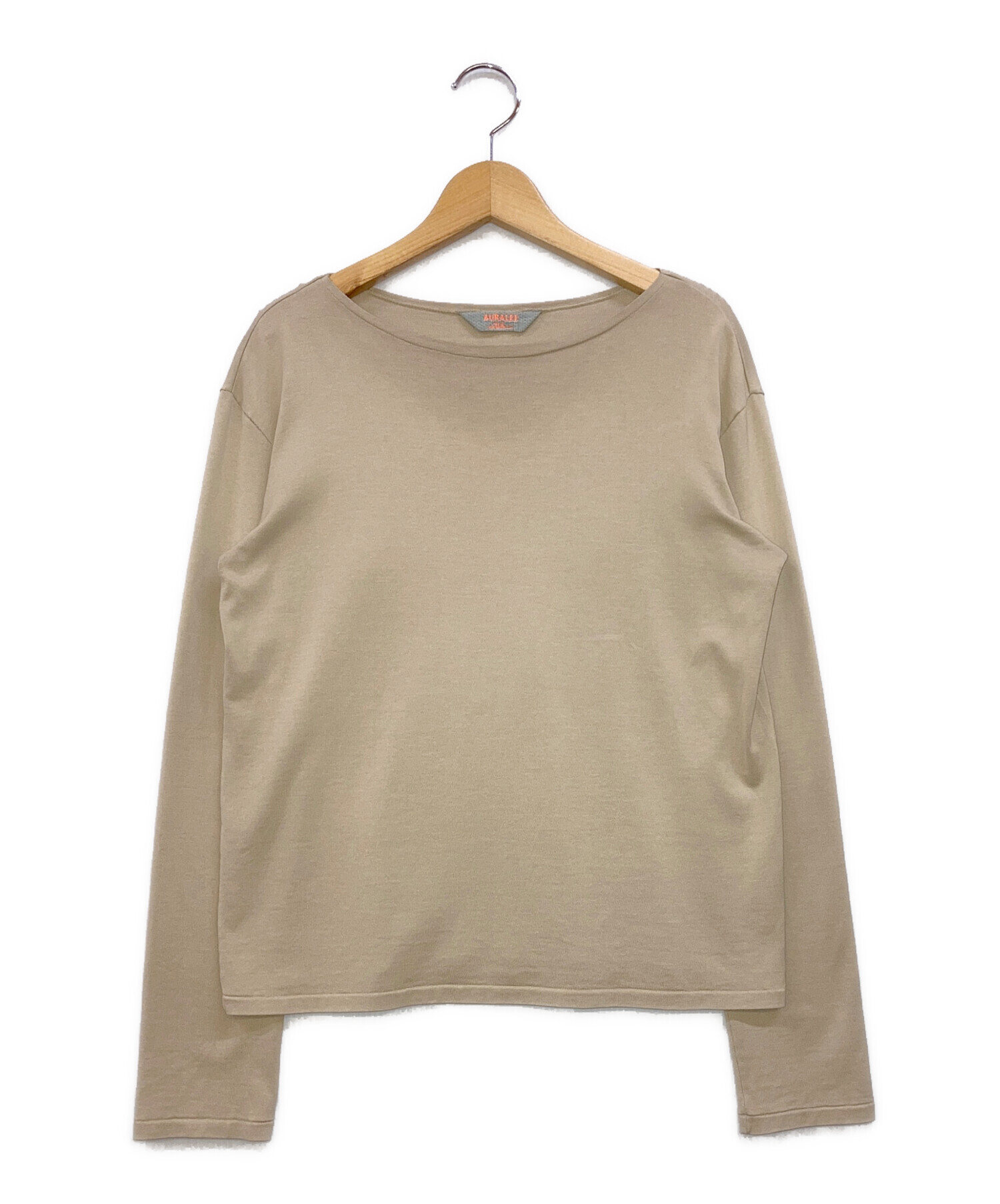 【未使用品】オーラリー　ロンハーマン　Boat Neck Sweat Shirt 未使用品】オーラリー ロンハーマン Boat Neck Sweat Shirt 中古