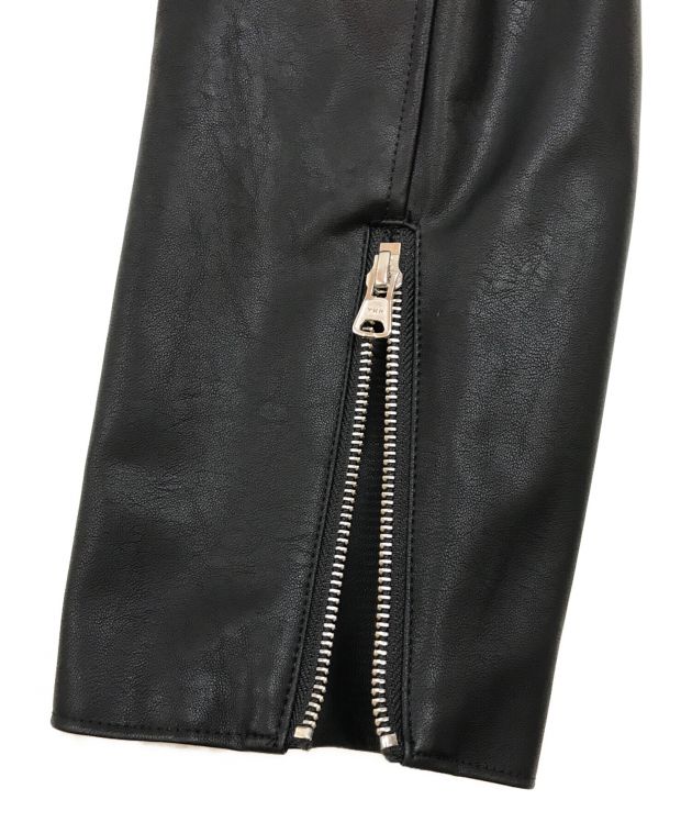 中古・古着通販】SATUR (セター) Lecce Leather Zip Up Jacket