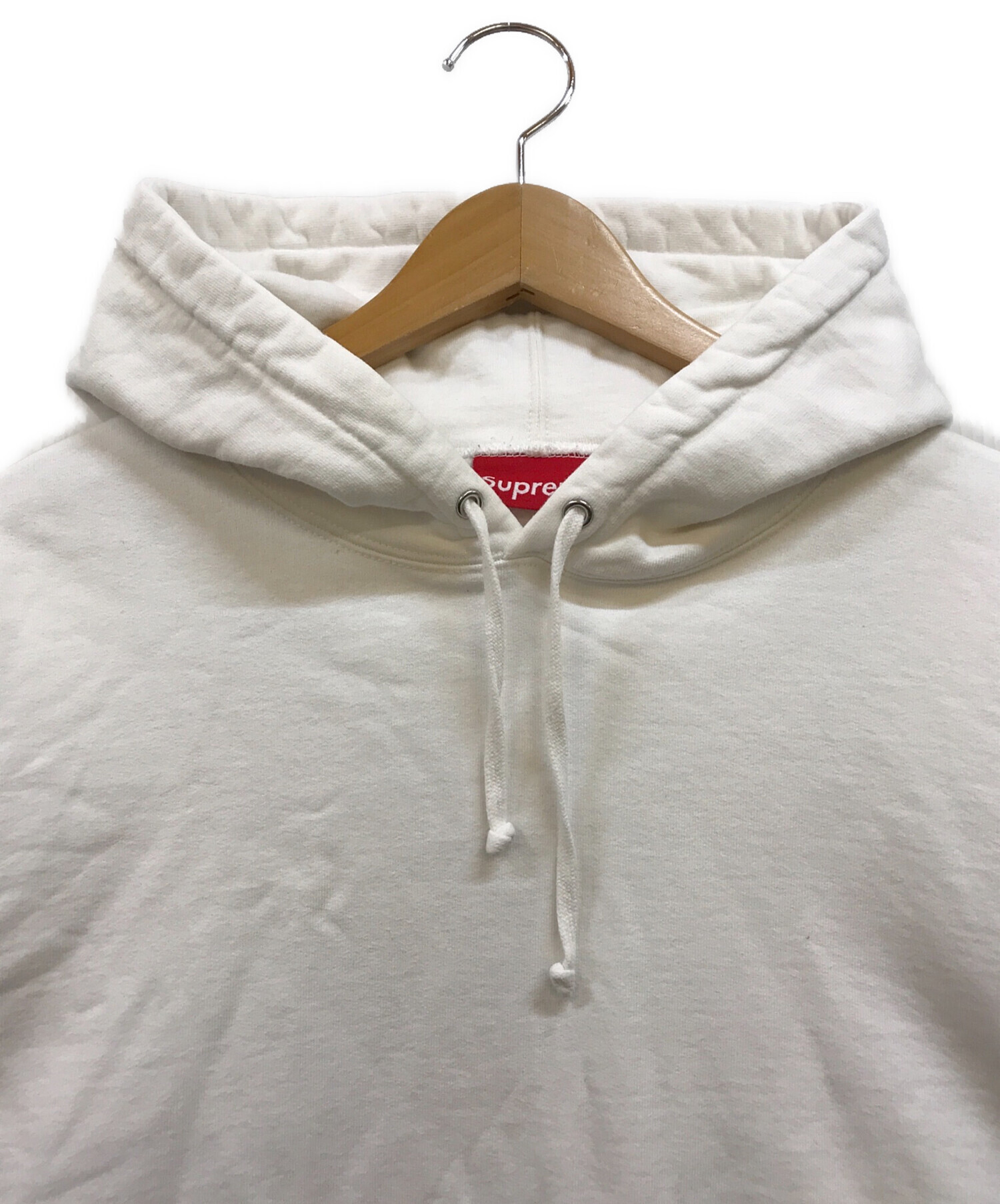 中古・古着通販】SUPREME (シュプリーム) Text Rib Hooded Sweatshirt
