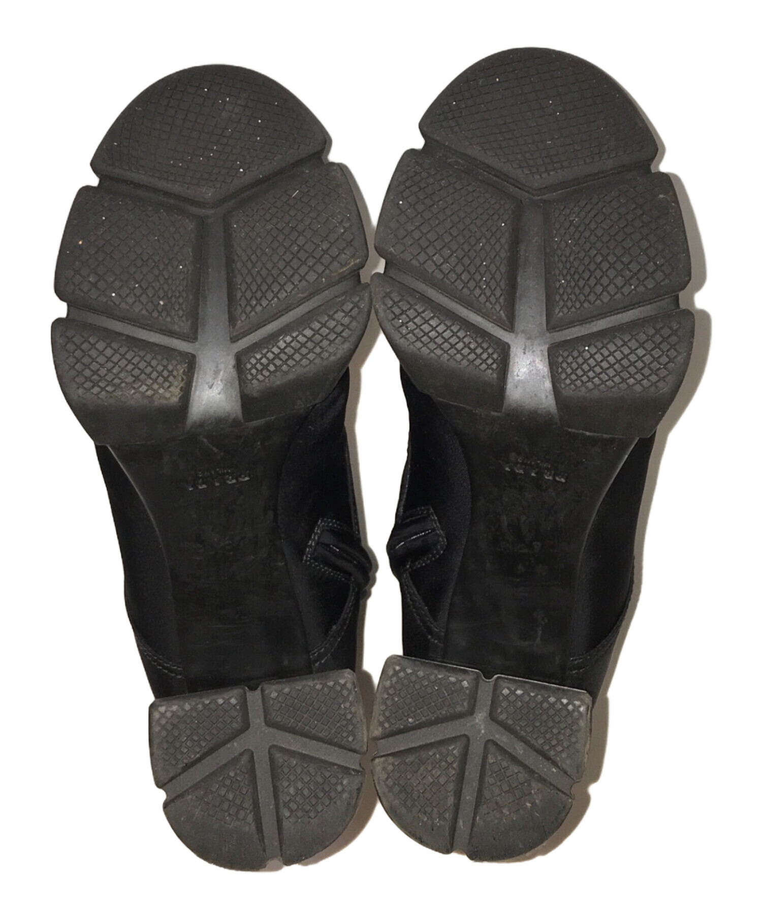 中古・古着通販】PRADA (プラダ) Re-Nylon xブラッシュドレザー