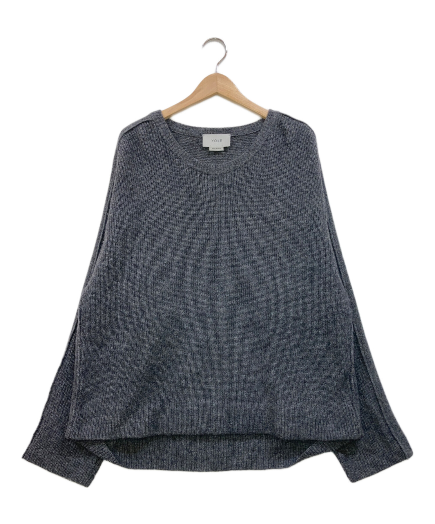 yokeALPACA WOOL CARDIGAN RIB STITCH KNIT ALPACA WOOL RIB YOKEより