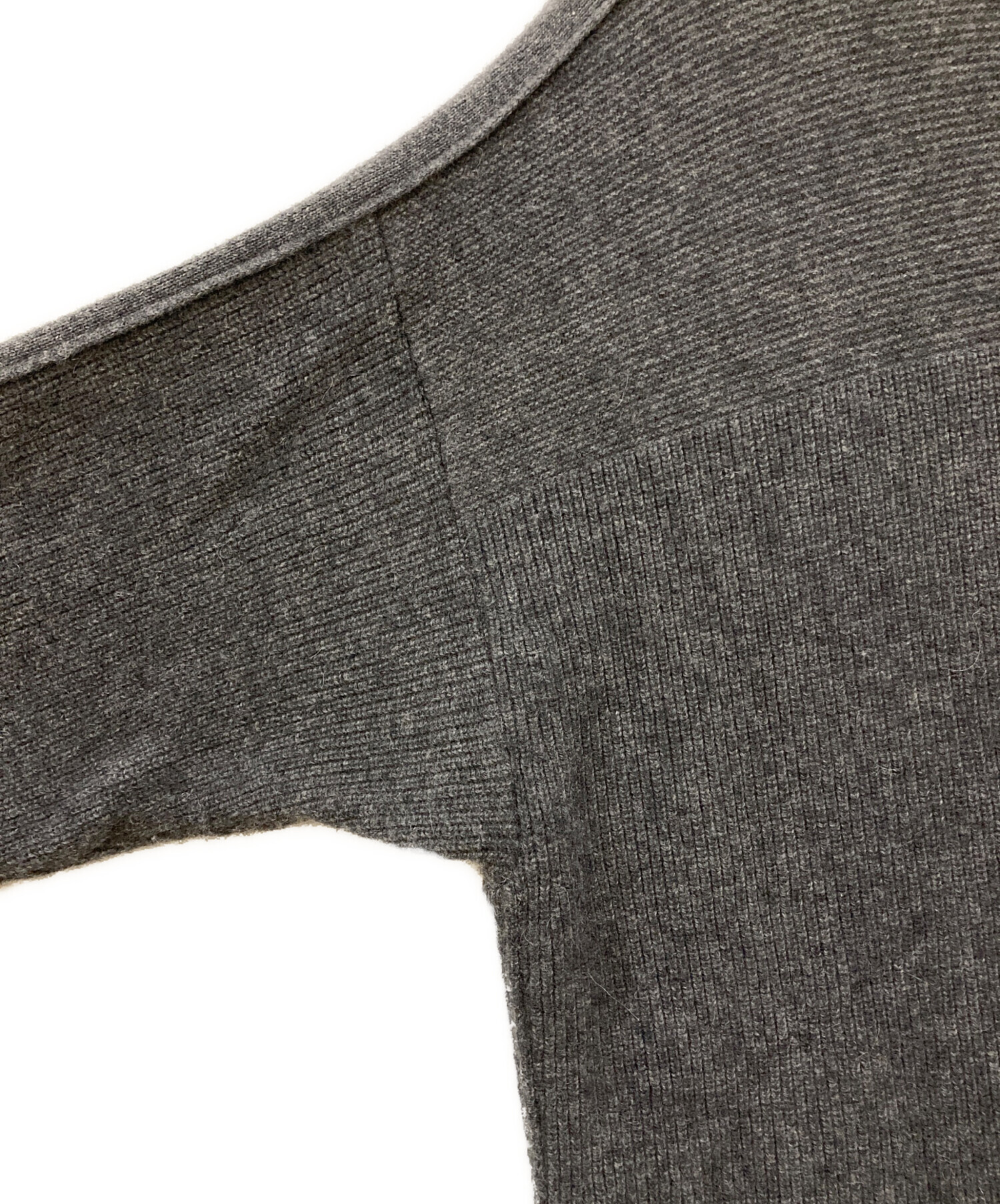 yokeALPACA WOOL CARDIGAN RIB STITCH KNIT ALPACA WOOL RIB YOKEより