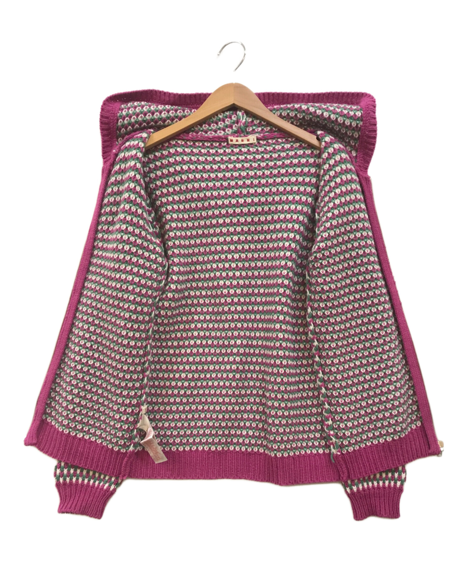 中古・古着通販】MARNI (マルニ) Kids & Junior 総柄ジップアップ