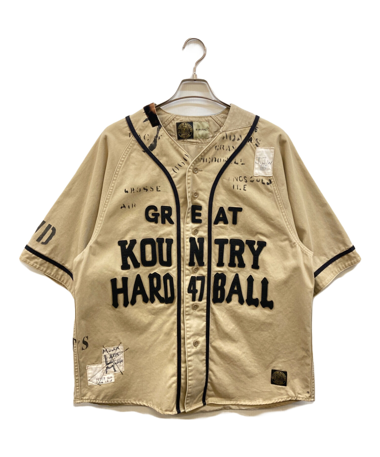 ファンシーツィード GREAT KOUNTRY ベースボールロングスリーブシャツ ファンシーツィード GREAT KOUNTRY ベースボールロングスリーブシャツ