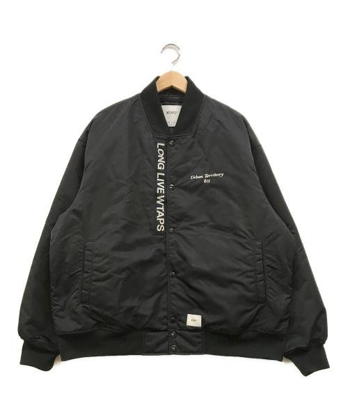 中古・古着通販】WTAPS (ダブルタップス) TEAM JACKET NYLON ブラック