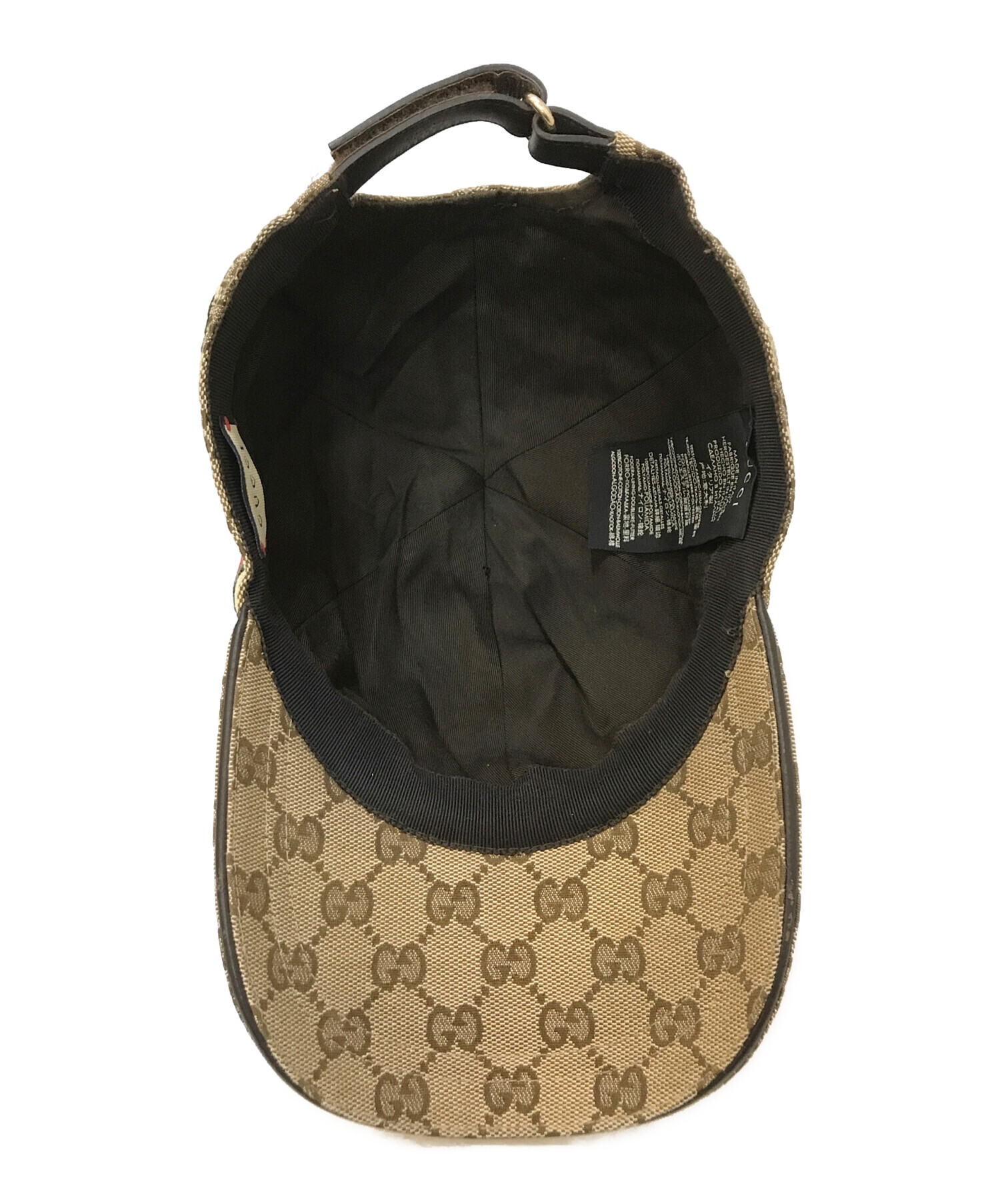 中古・古着通販】GUCCI (グッチ) 200035 GGキャンバスベースボール 