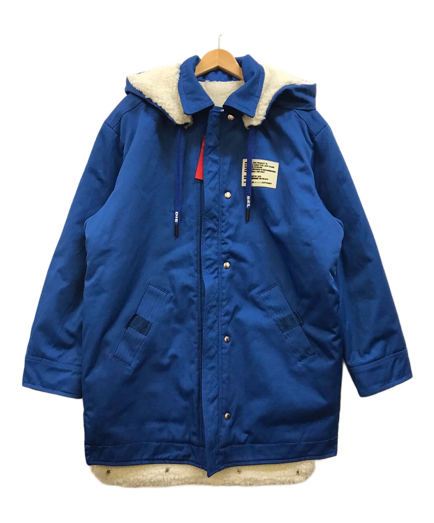中古・古着通販】DIESEL (ディーゼル) リバーシブル ウィンターコート 