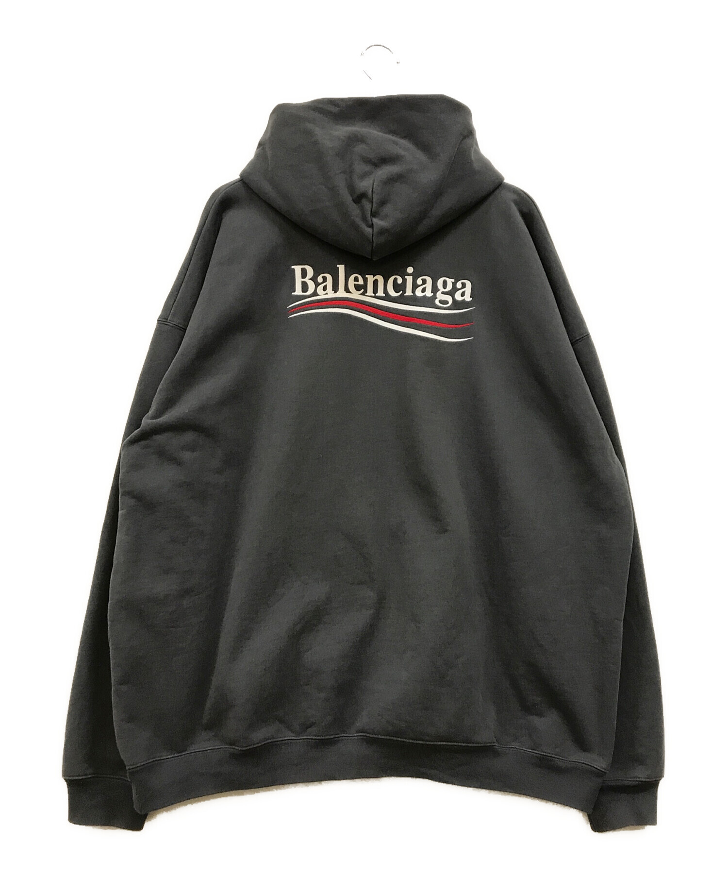 中古・古着通販】BALENCIAGA (バレンシアガ) Large Fit Hoodie グレー 