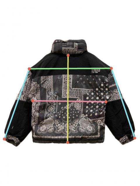 中古・古着通販】NEIGHBORHOOD (ネイバーフッド) BANDANA CHOPPED DOWN