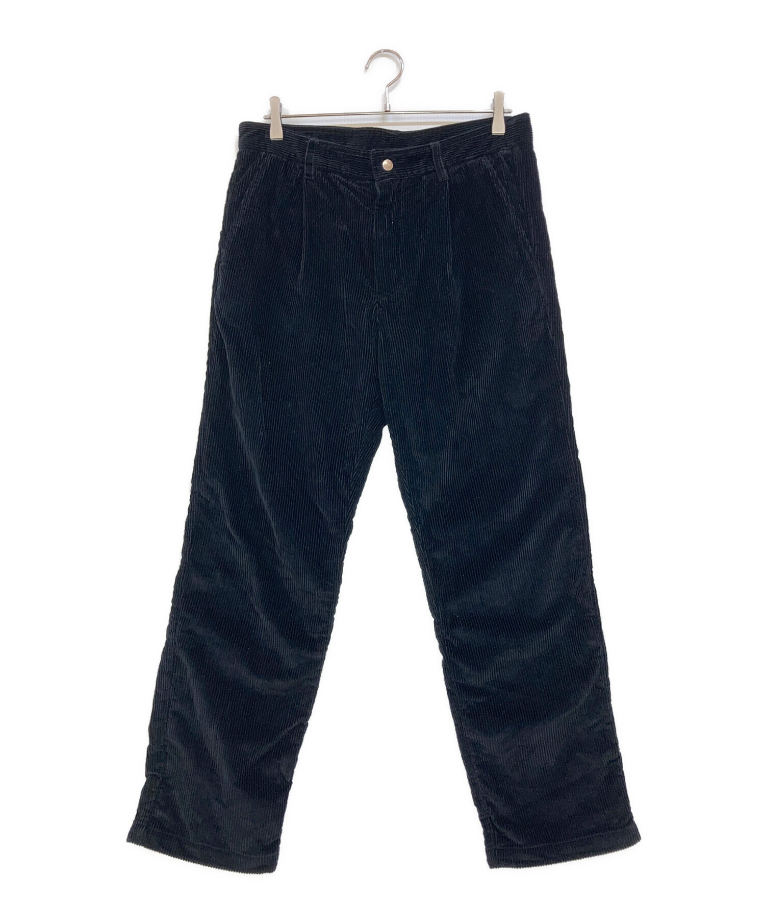 中古・古着通販】KITH (キス) コーデュロイパンツ ブラック サイズ:M 