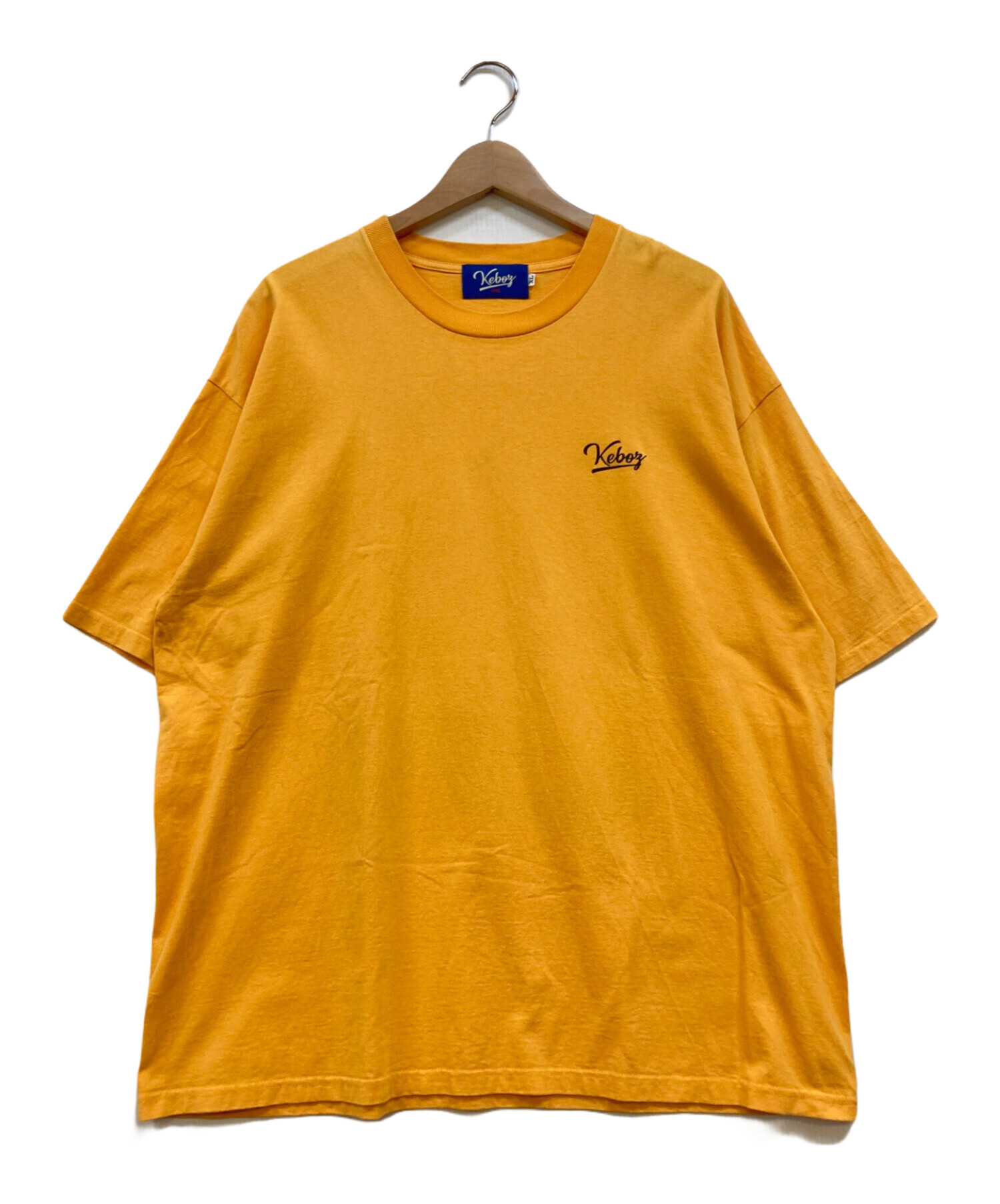 中古・古着通販】KEBOZ (ケボズ) プリントTシャツ イエロー サイズ:XL 
