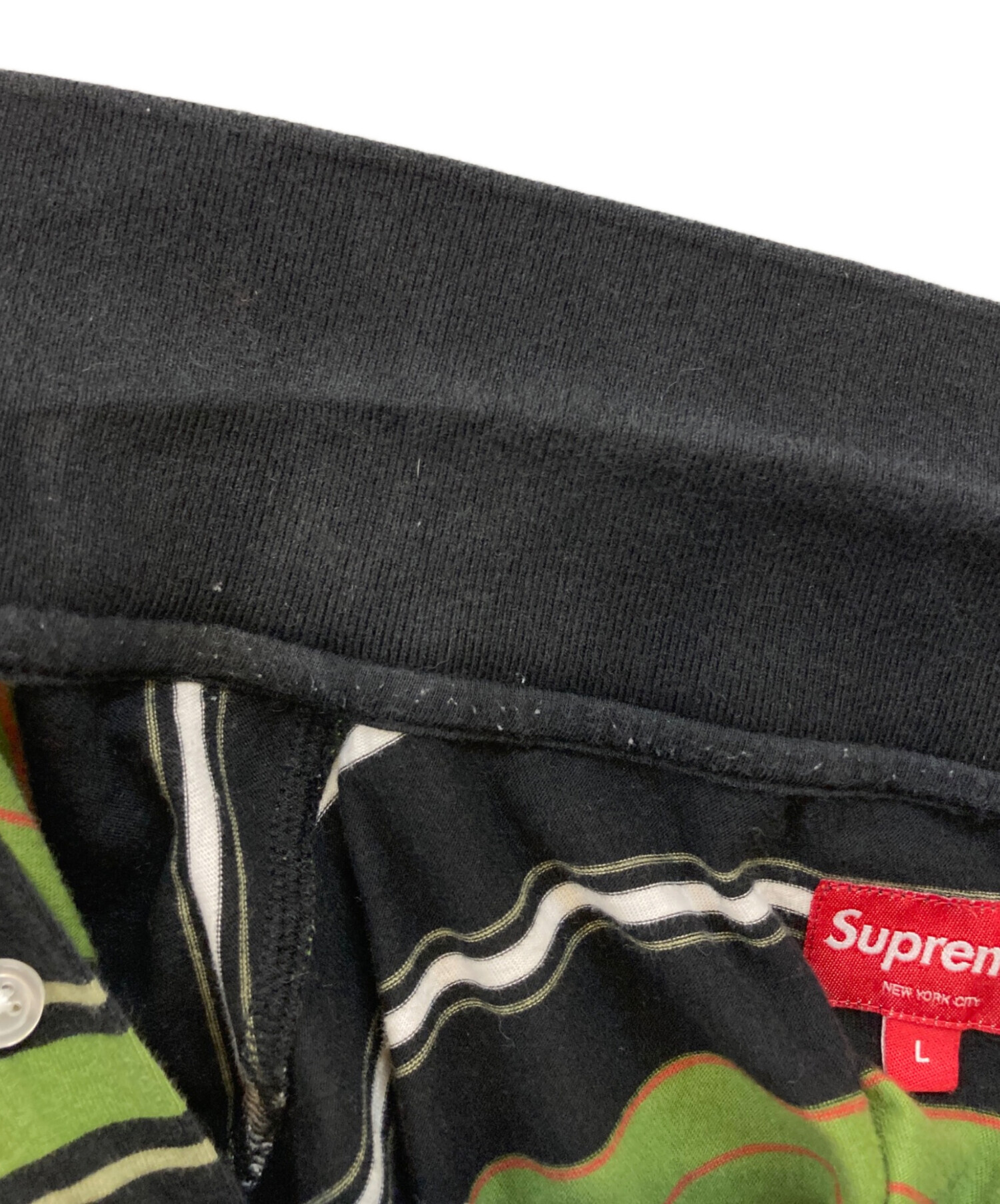 中古・古着通販】SUPREME (シュプリーム) Multi Stripe Polo グリーン