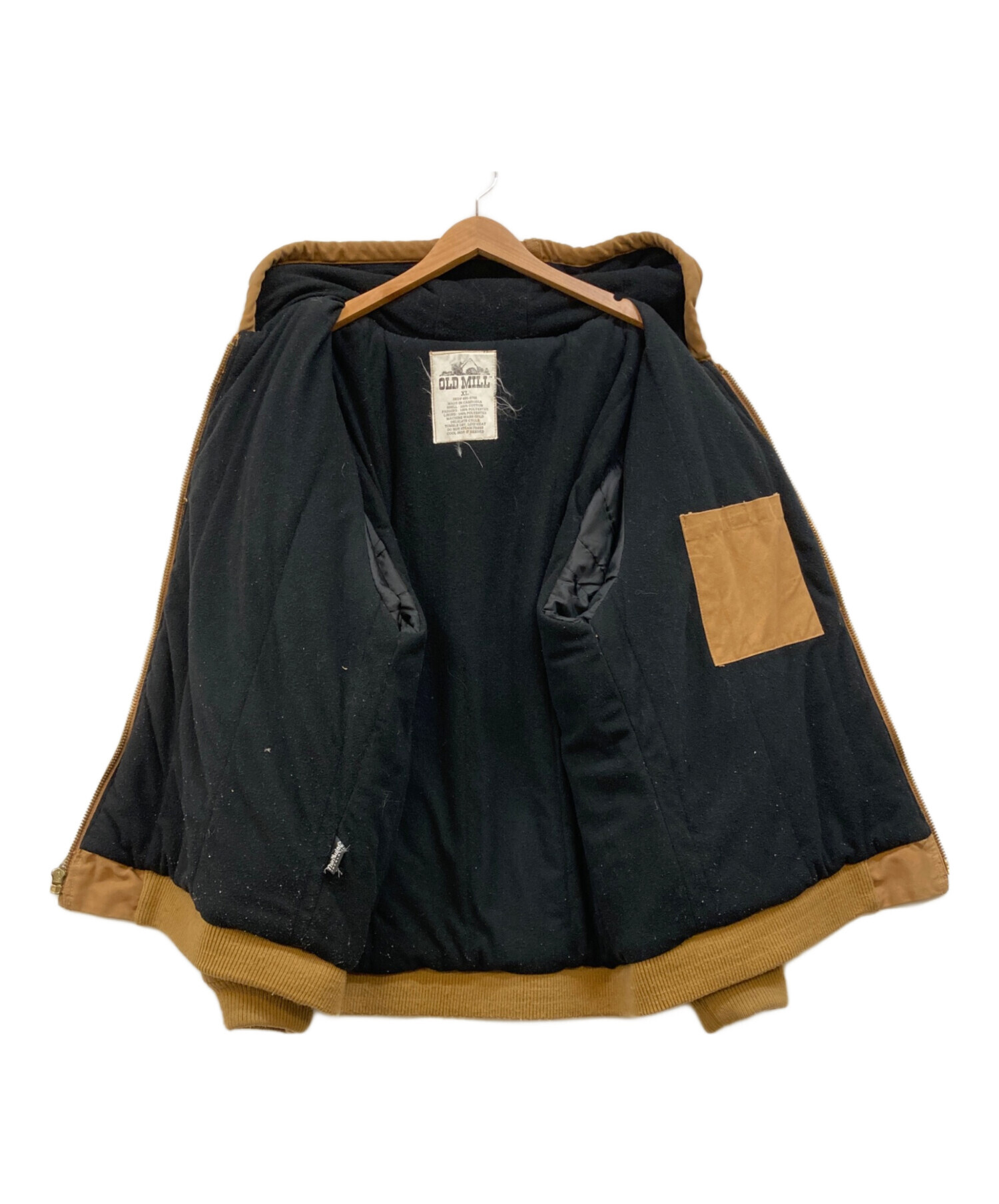中古・古着通販】OLD MILL (オールドミル) ダックパーカー ブラウン 