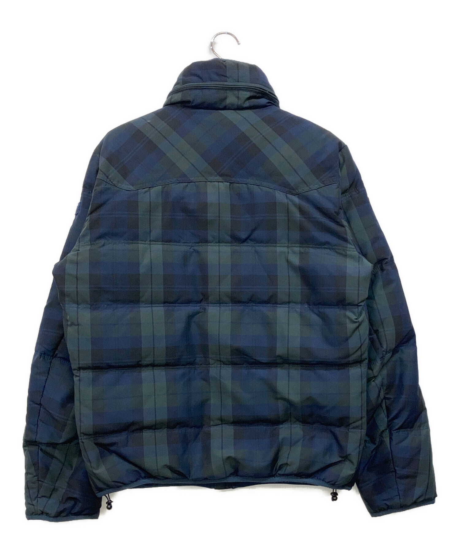 中古・古着通販】DIESEL (ディーゼル) チェックダウンブルゾン 