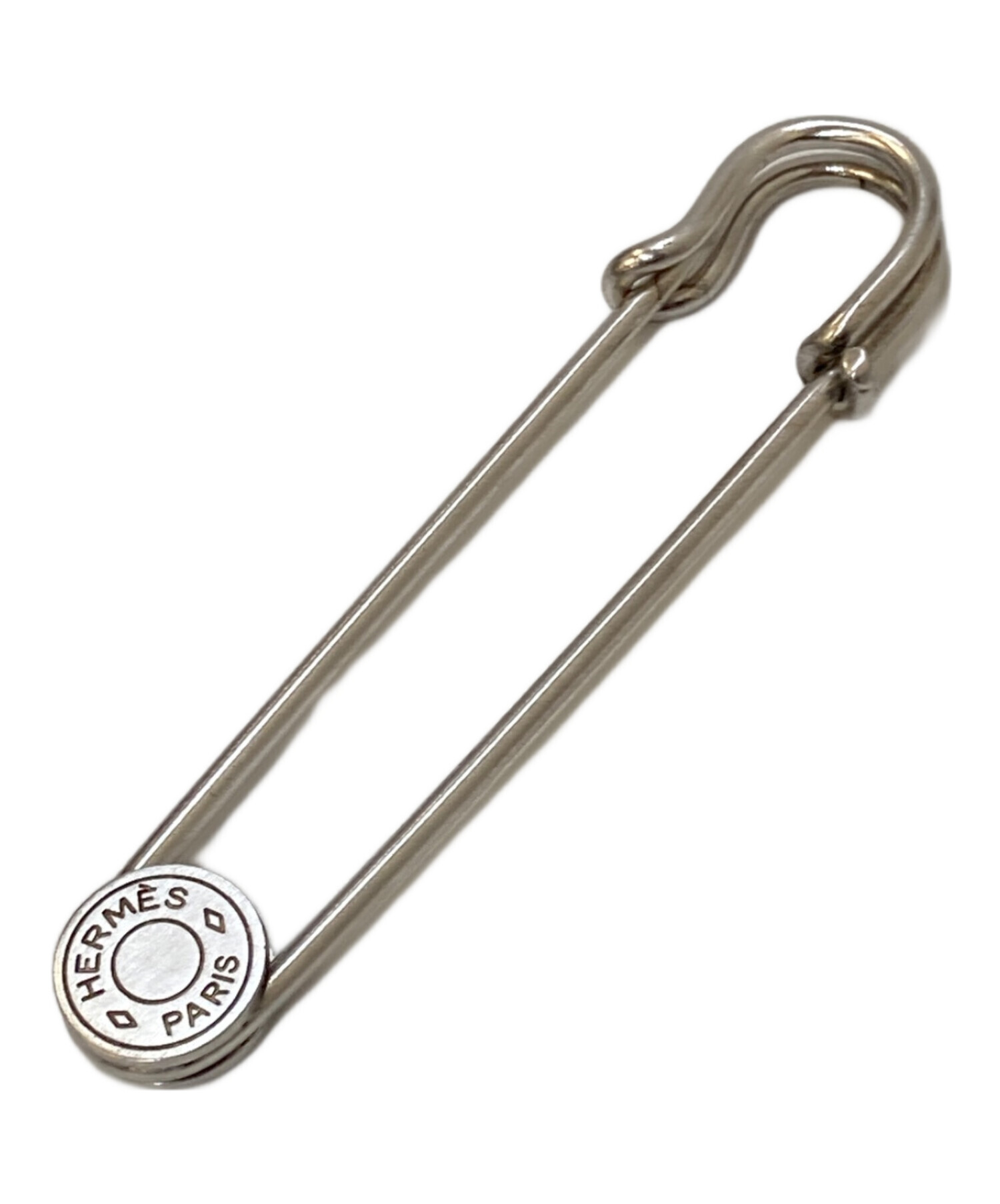 中古・古着通販】HERMES (エルメス) セリエ 安全ピン シルバーカラー