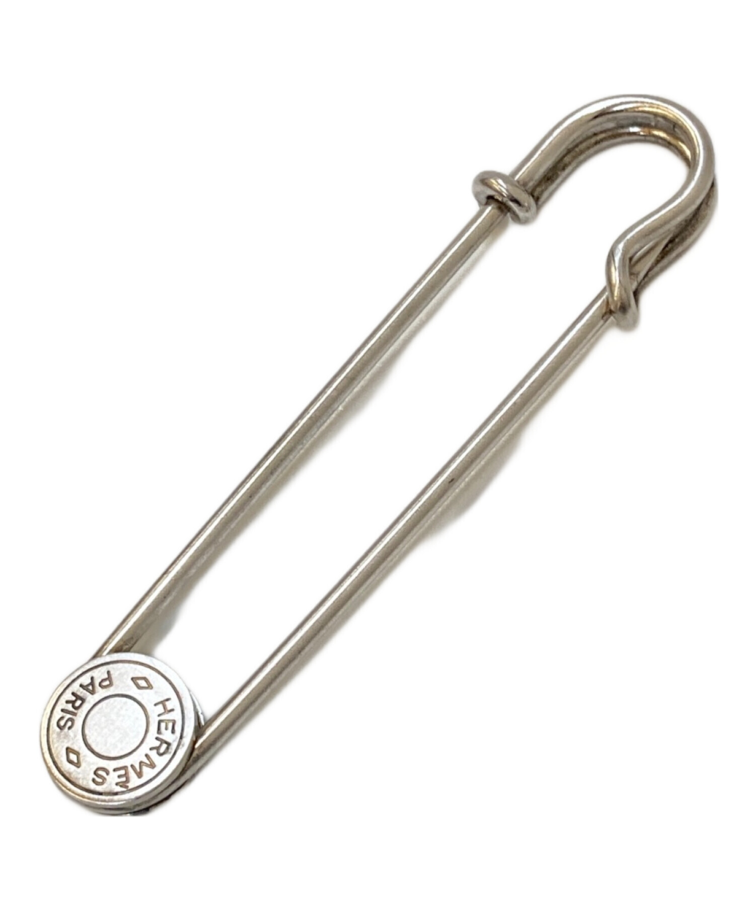 中古・古着通販】HERMES (エルメス) セリエ 安全ピン シルバーカラー