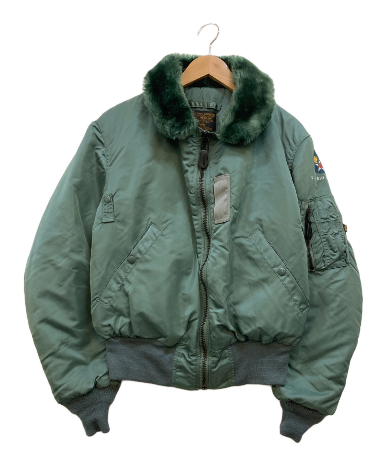 y*6様 AVIREX B-15D フライトジャケット USA製 L AVIREX（アヴィレックス） 15％オフ！ L-2 Flight Jacket 