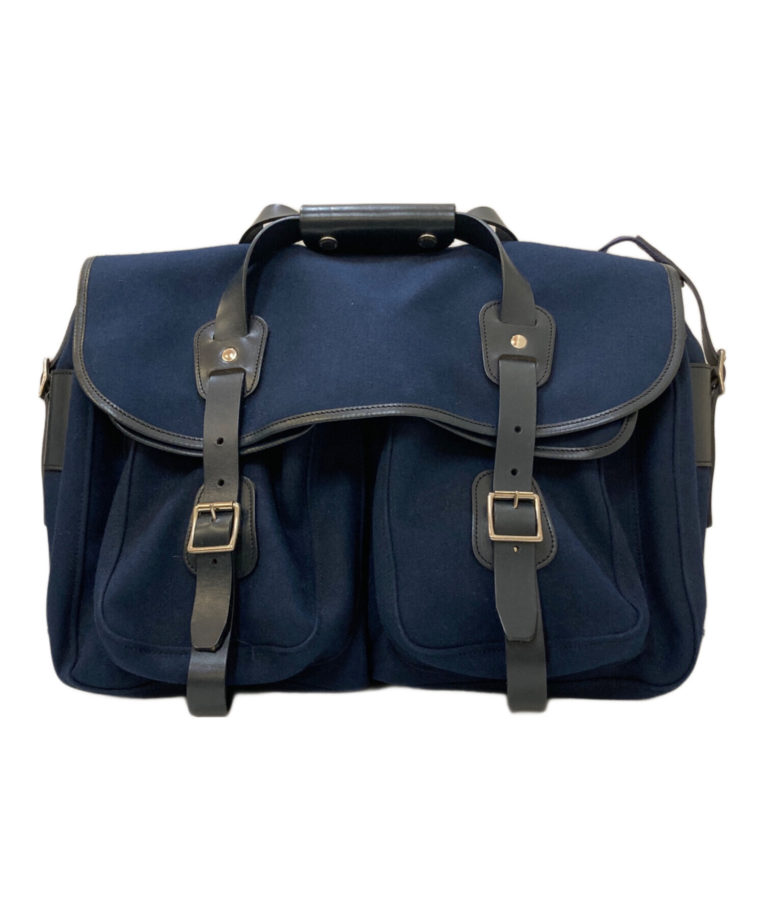 ビリンガムSystem1 ネイビー 中古・古着通販】Billingham (ビリンガム) SYSTEM-1 2WAY バッグ