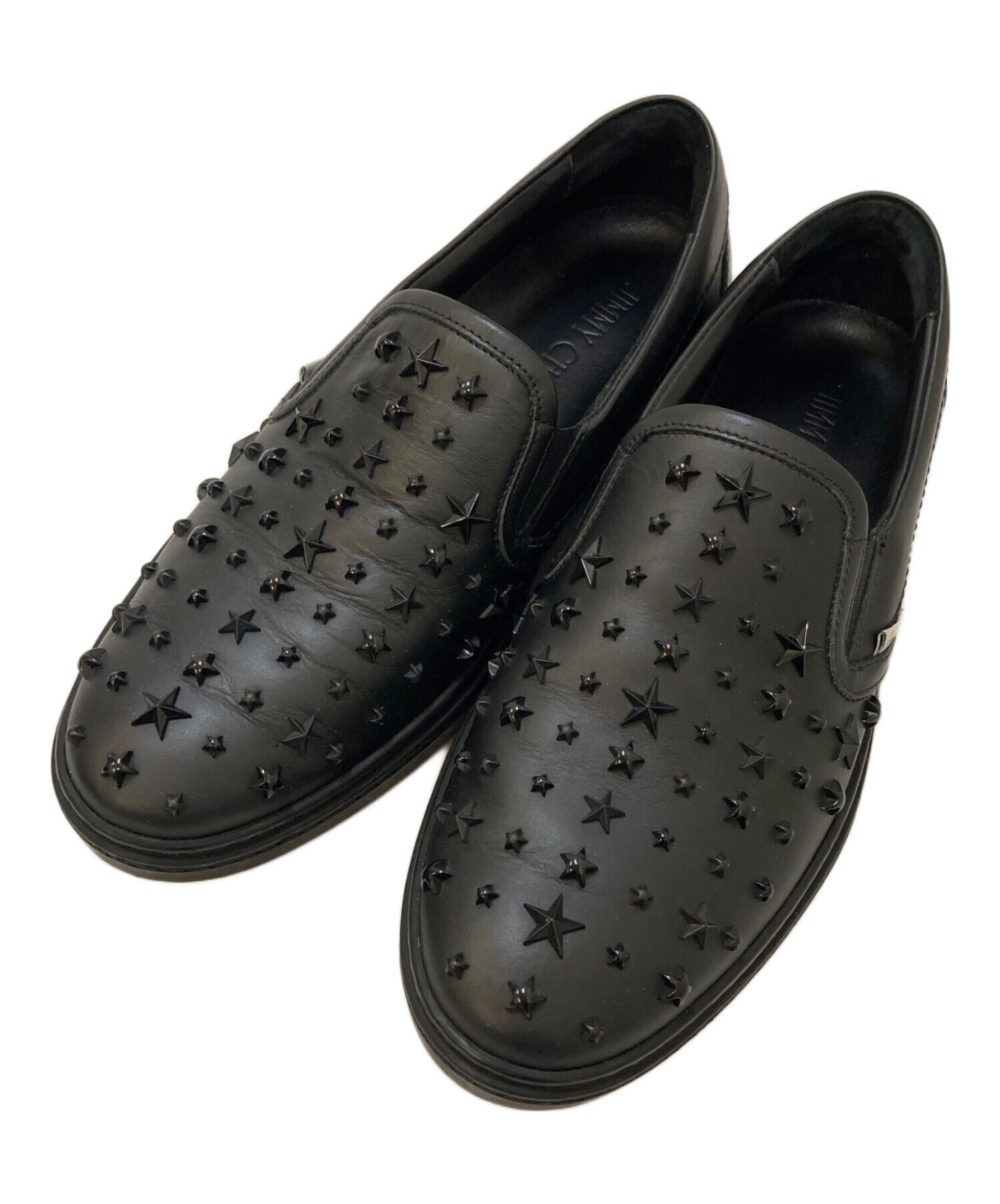 中古・古着通販】JIMMY CHOO (ジミーチュウ) スタッズ スリッポン