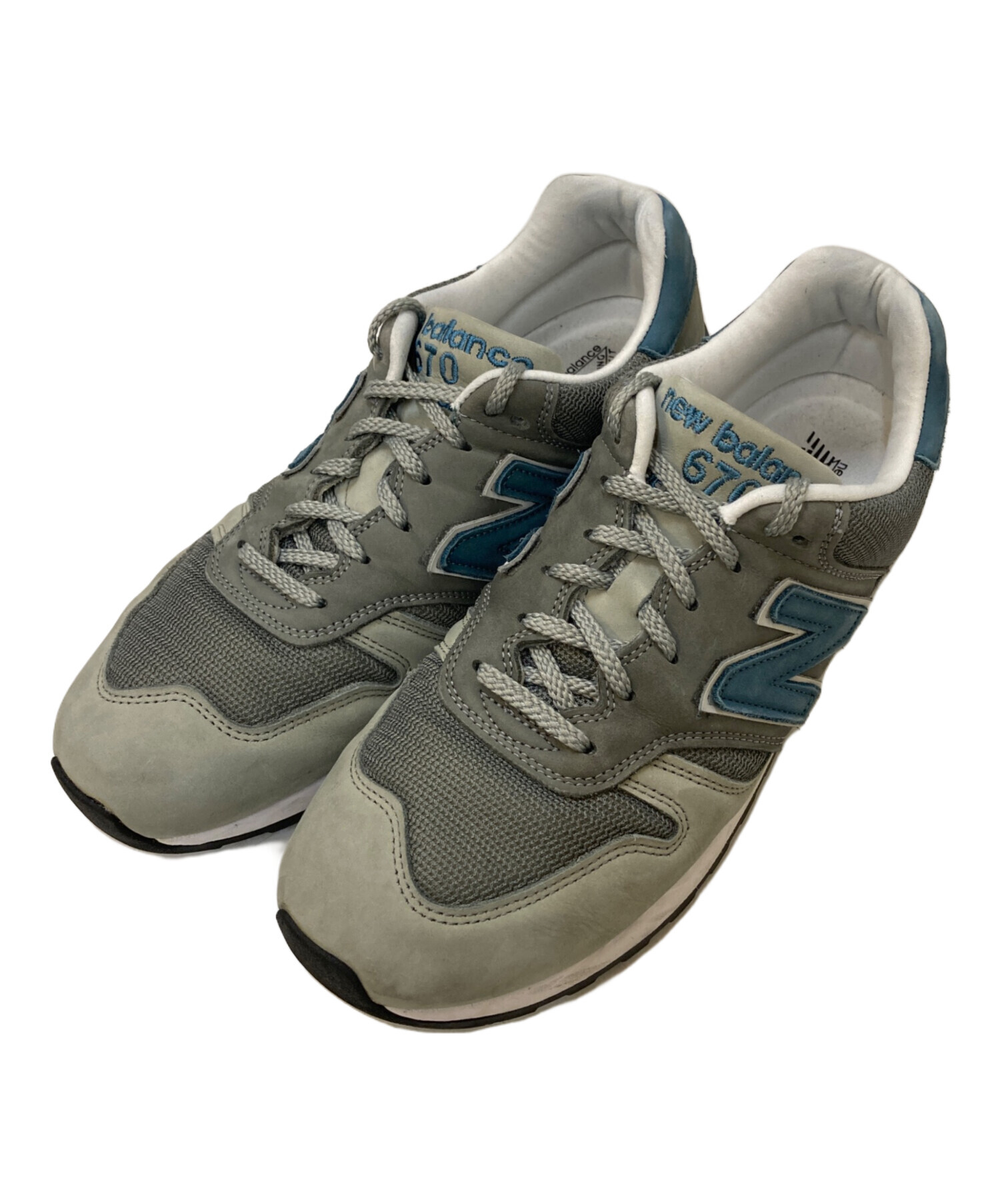 中古・古着通販】NEW BALANCE (ニューバランス) M670 BSG GREY/BLUE 