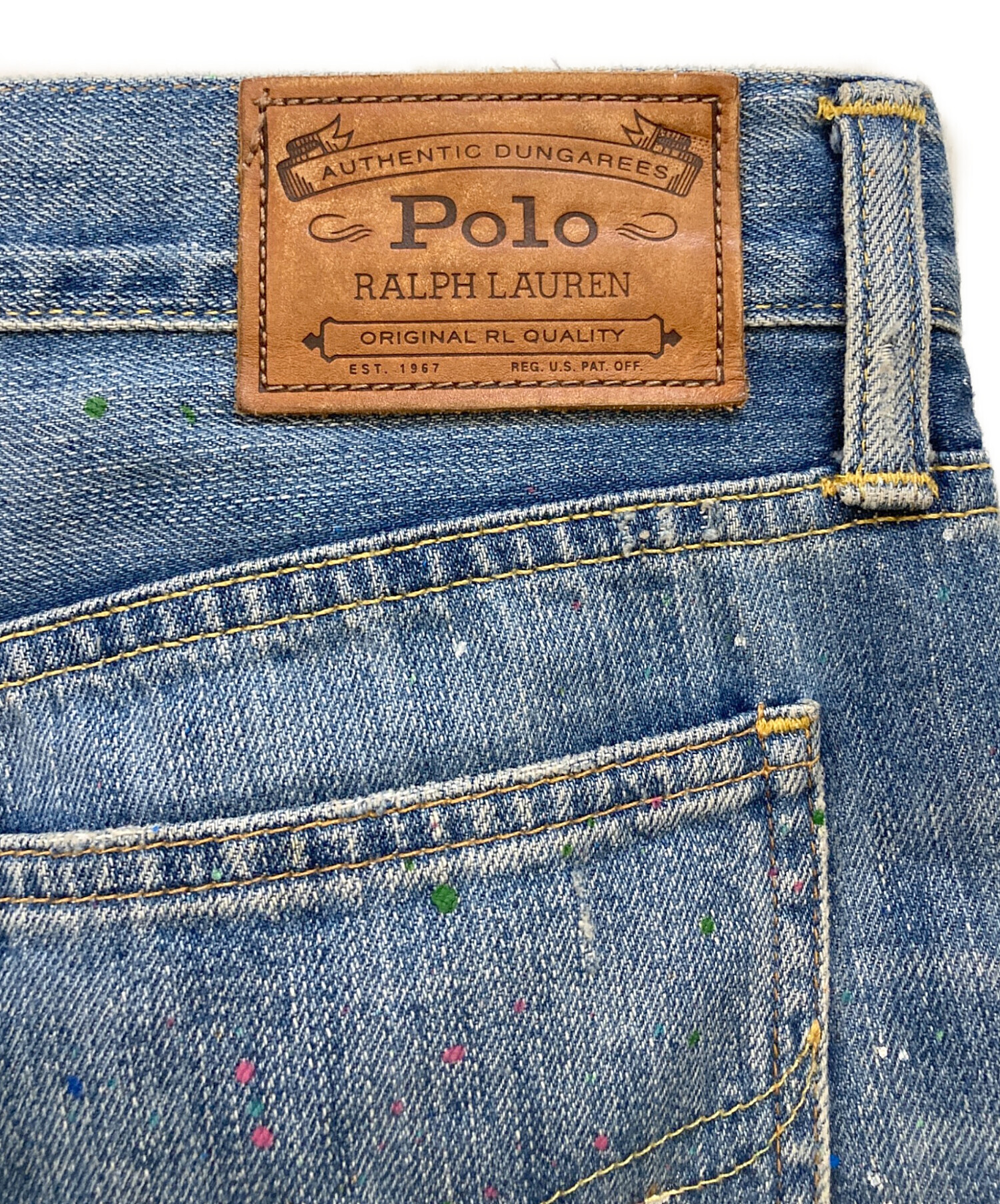 中古・古着通販】POLO RALPH LAUREN (ポロ・ラルフローレン) ペイント