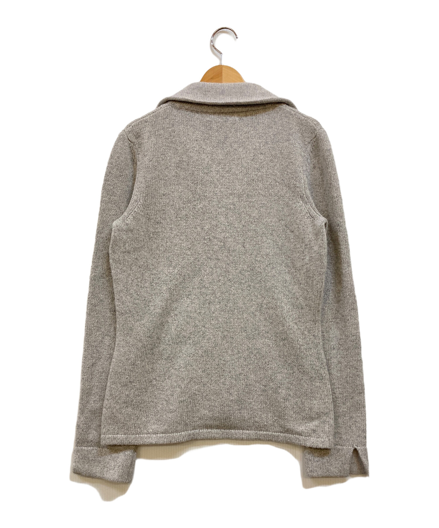 中古・古着通販】HERNO (ヘルノ) カシミヤ混ニットカーディガン グレー