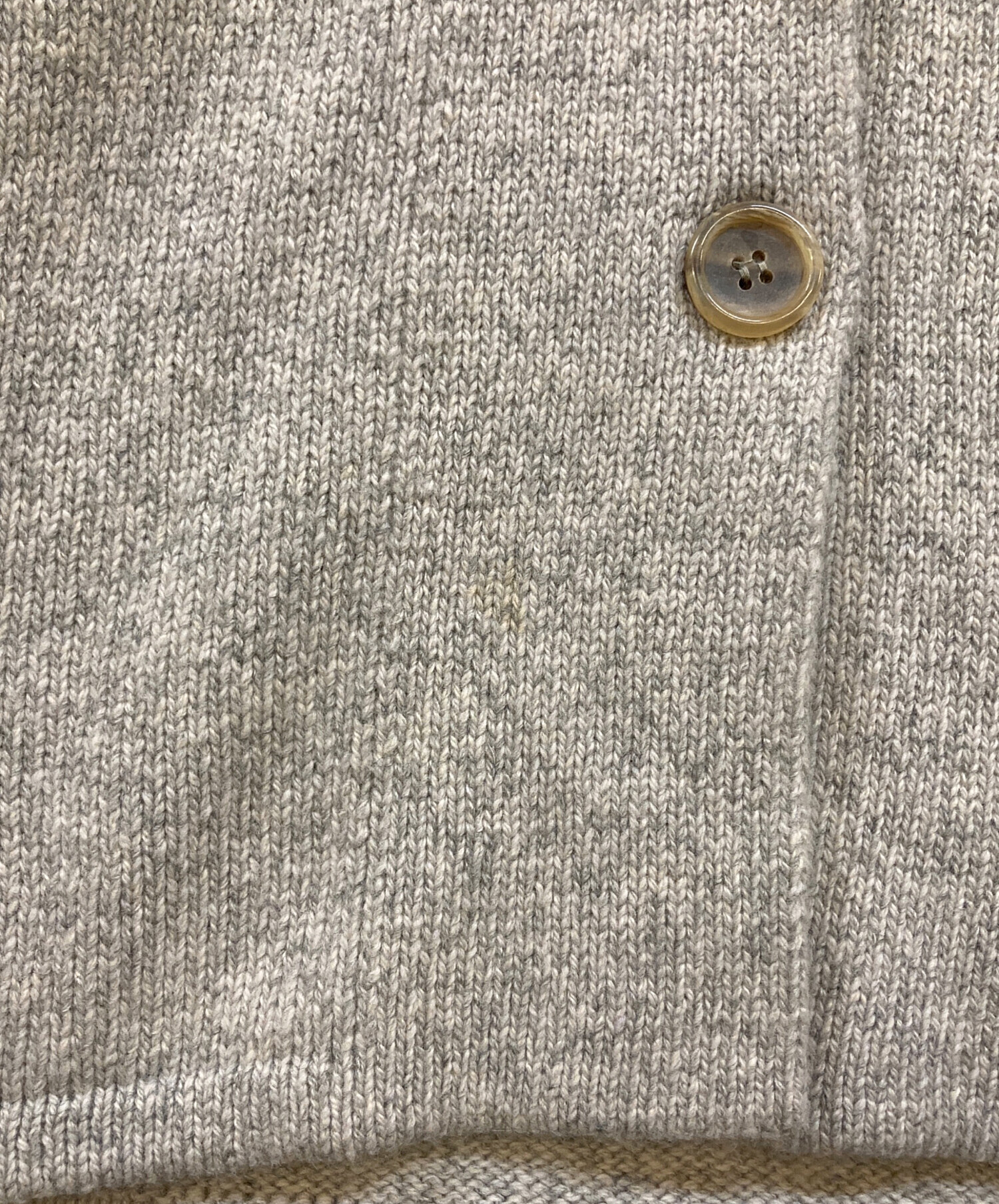 中古・古着通販】HERNO (ヘルノ) カシミヤ混ニットカーディガン グレー