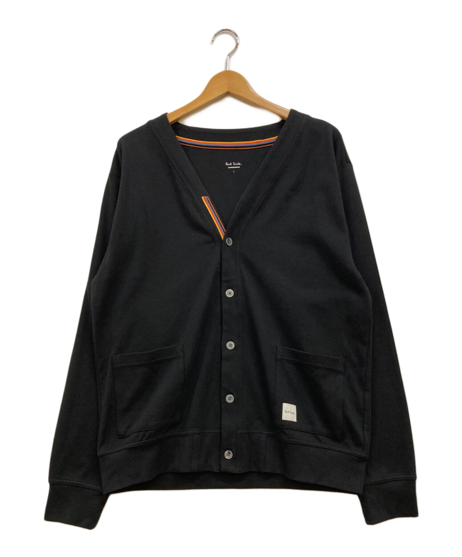 【新品タグ付き】ポールスミス loungewear Vネック カーディガン L 中古・古着通販】PAUL SMITH (ポールスミス) 【ラウンジウェア