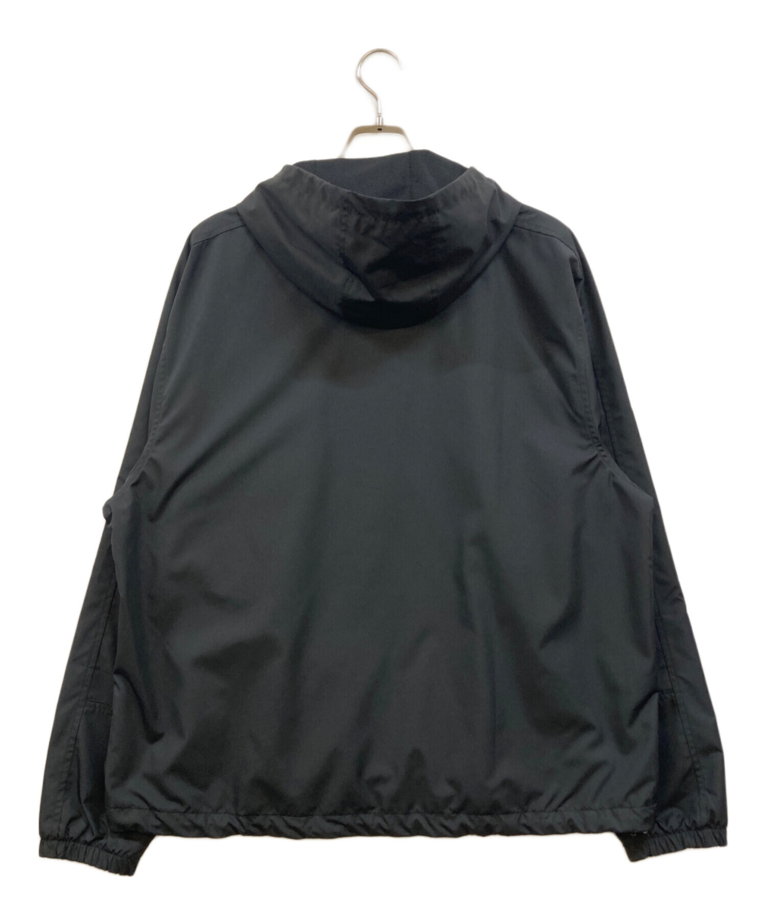 日本未発売 未使用 ナイキ NIKE ナイロンアノラックパーカー L 黒×白 中古・古着通販】NIKE (ナイキ) アノラックパーカー ブラック サイズ