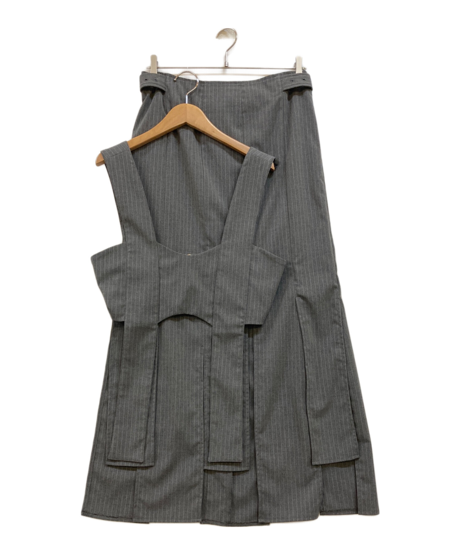 中古・古着通販】MUSUBORE (ムスボレ) vents skirt ＆ bustier set-up 