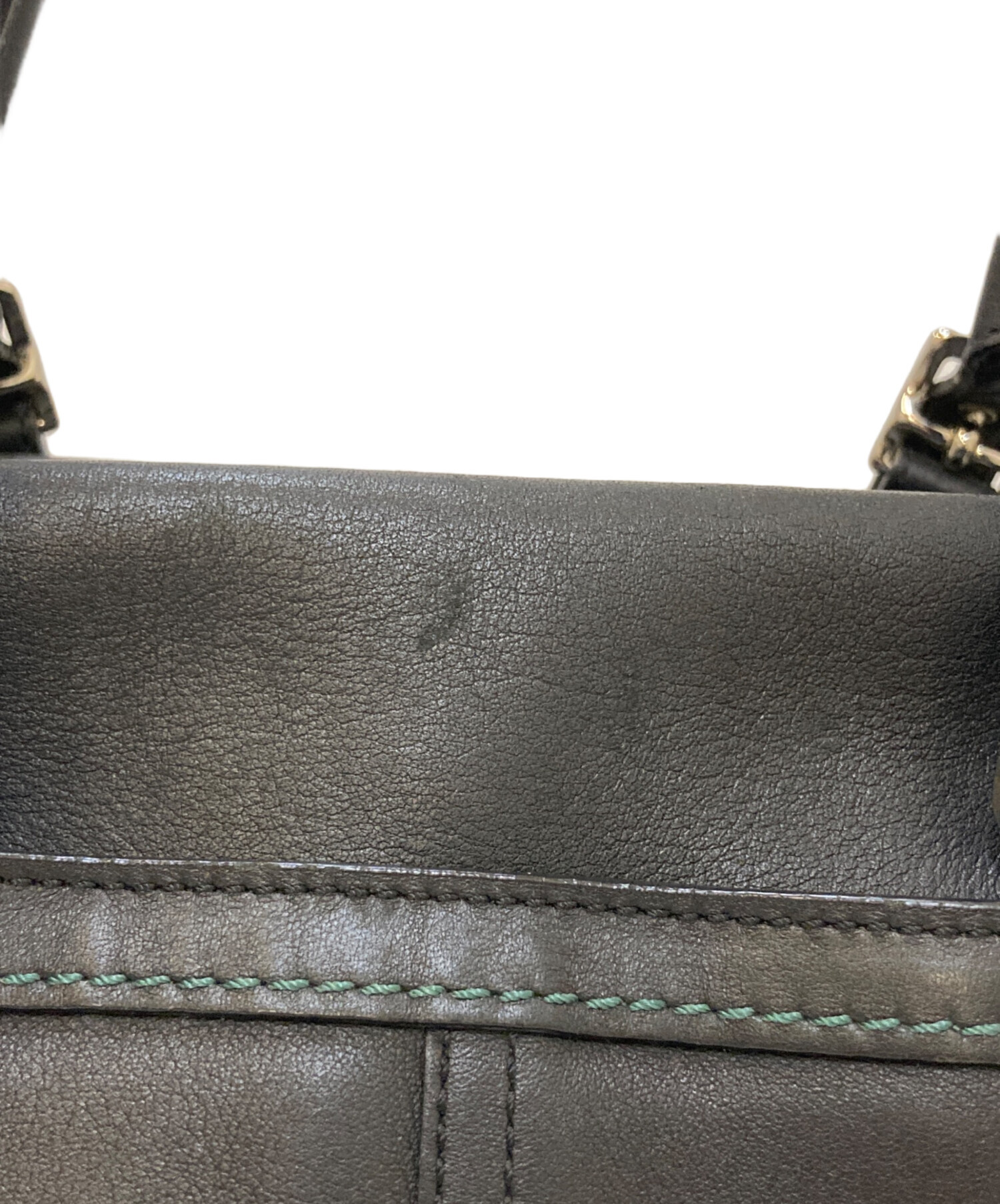 中古・古着通販】COACH (コーチ) ミニボストン レザー ハンドバッグ