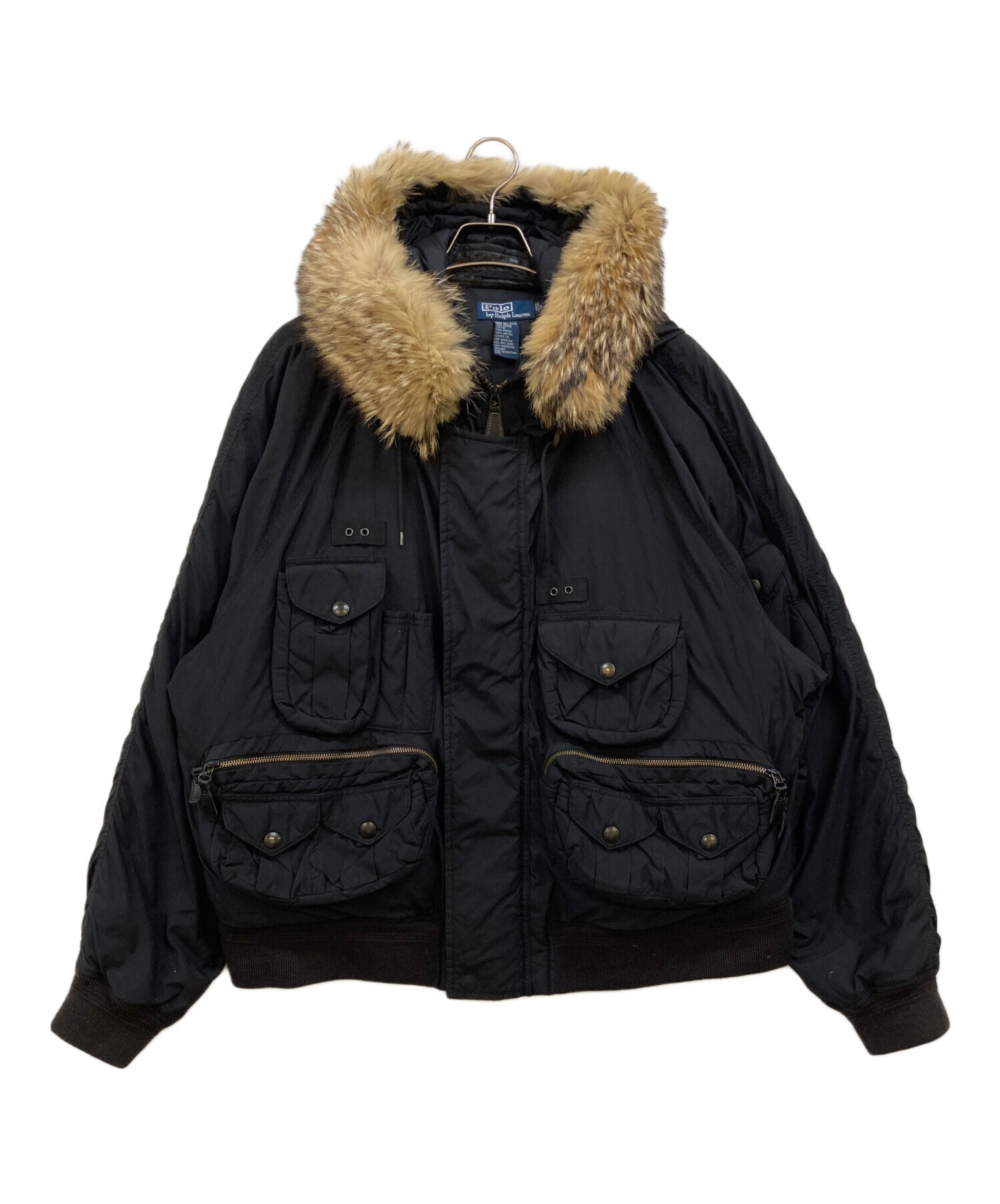 90s Polo Ralph Lauren wool ボンバージャケット 激レア 中古・古着通販】POLO RALPH LAUREN (ポロ・ラルフローレン