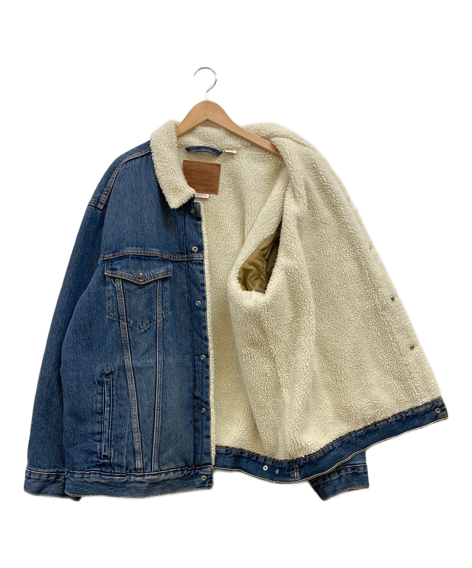 Levi's デニムジャケット XL フリースライニング 中古・古着通販】LEVI'S PReMIUM (リーバイス プレミアム) ライナー