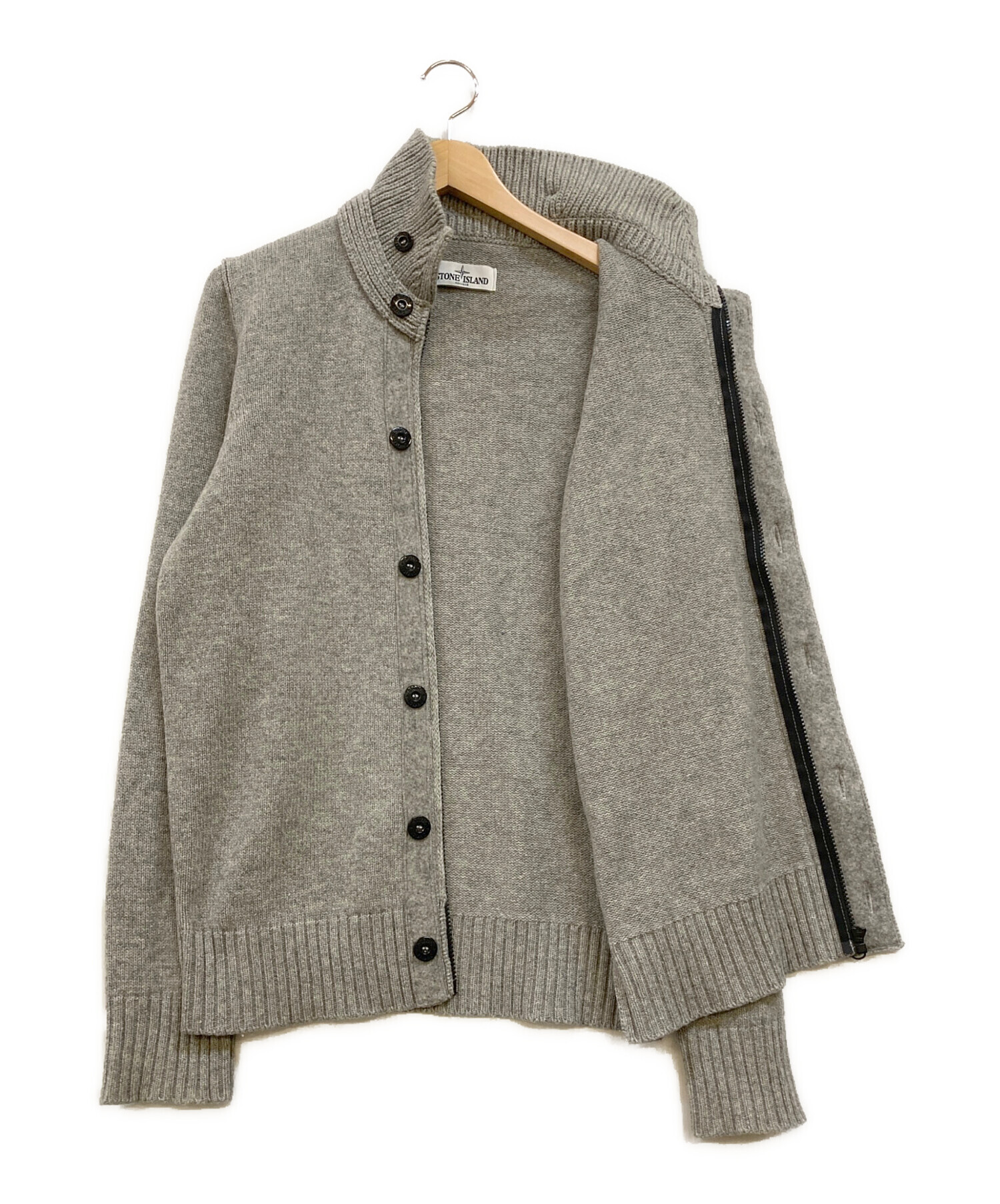 中古・古着通販】STONE ISLAND (ストーンアイランド) ニットジャケット 
