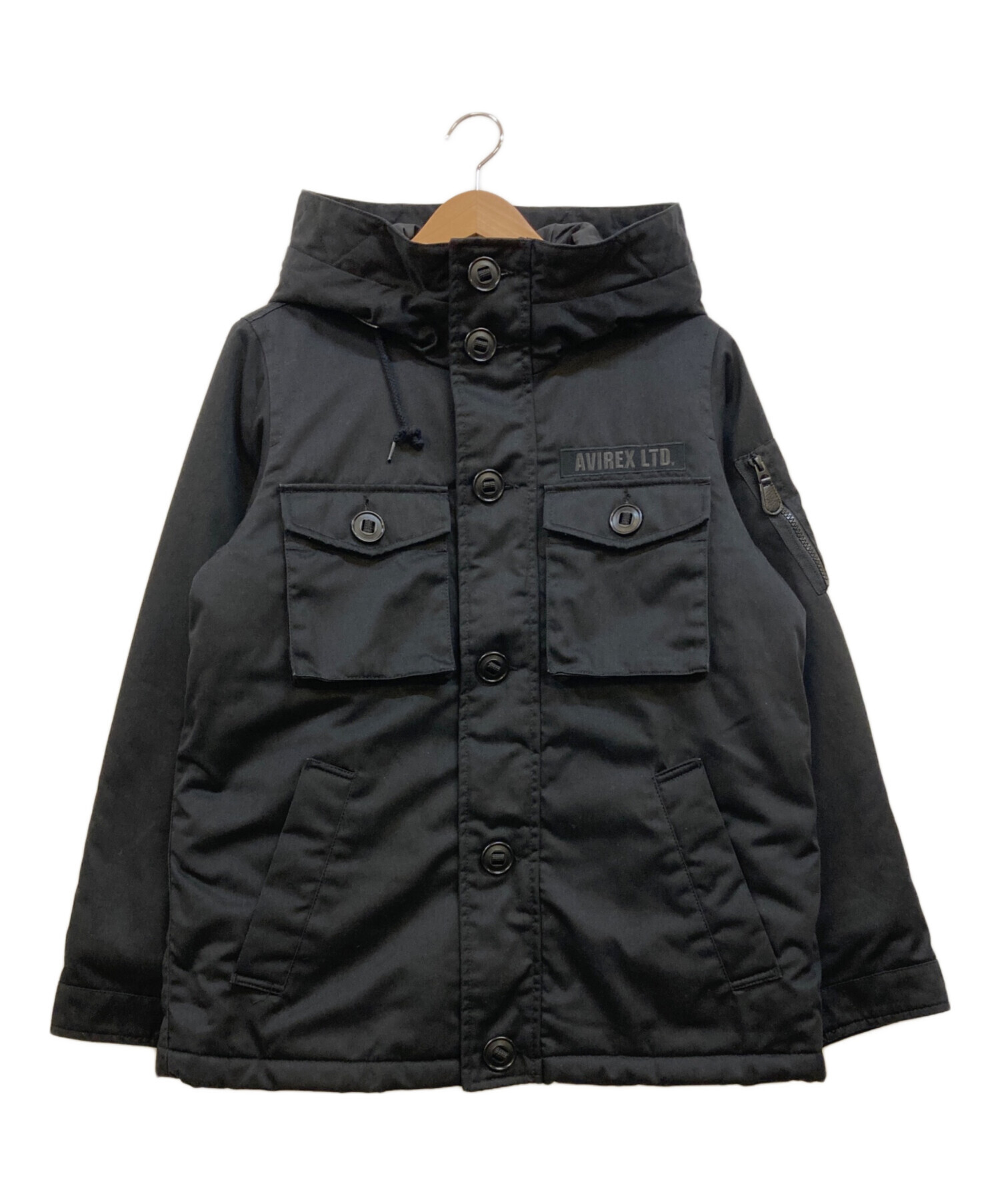 中古・古着通販】AVIREX (アヴィレックス) フーデットデッキジャケット 