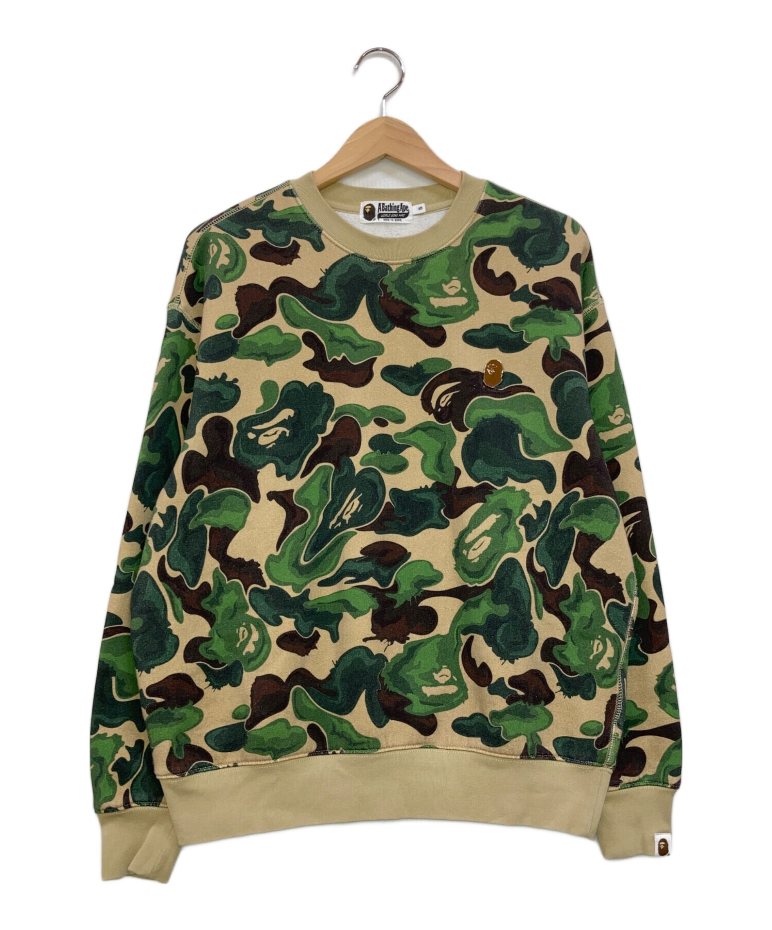 A Bathing Ape カモフラージュ スウェット S等身大Dマリーちゃん