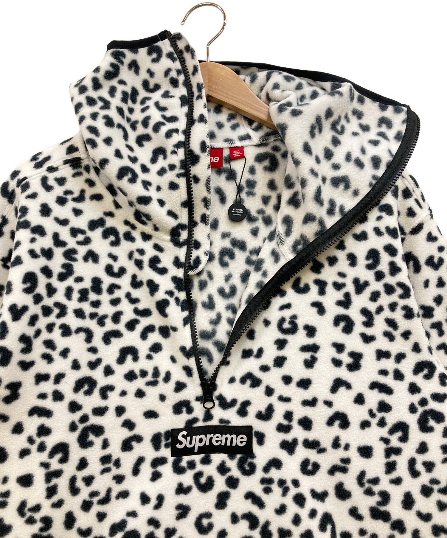 中古・古着通販】SUPREME (シュプリーム) Facemask Half Zip Hooded