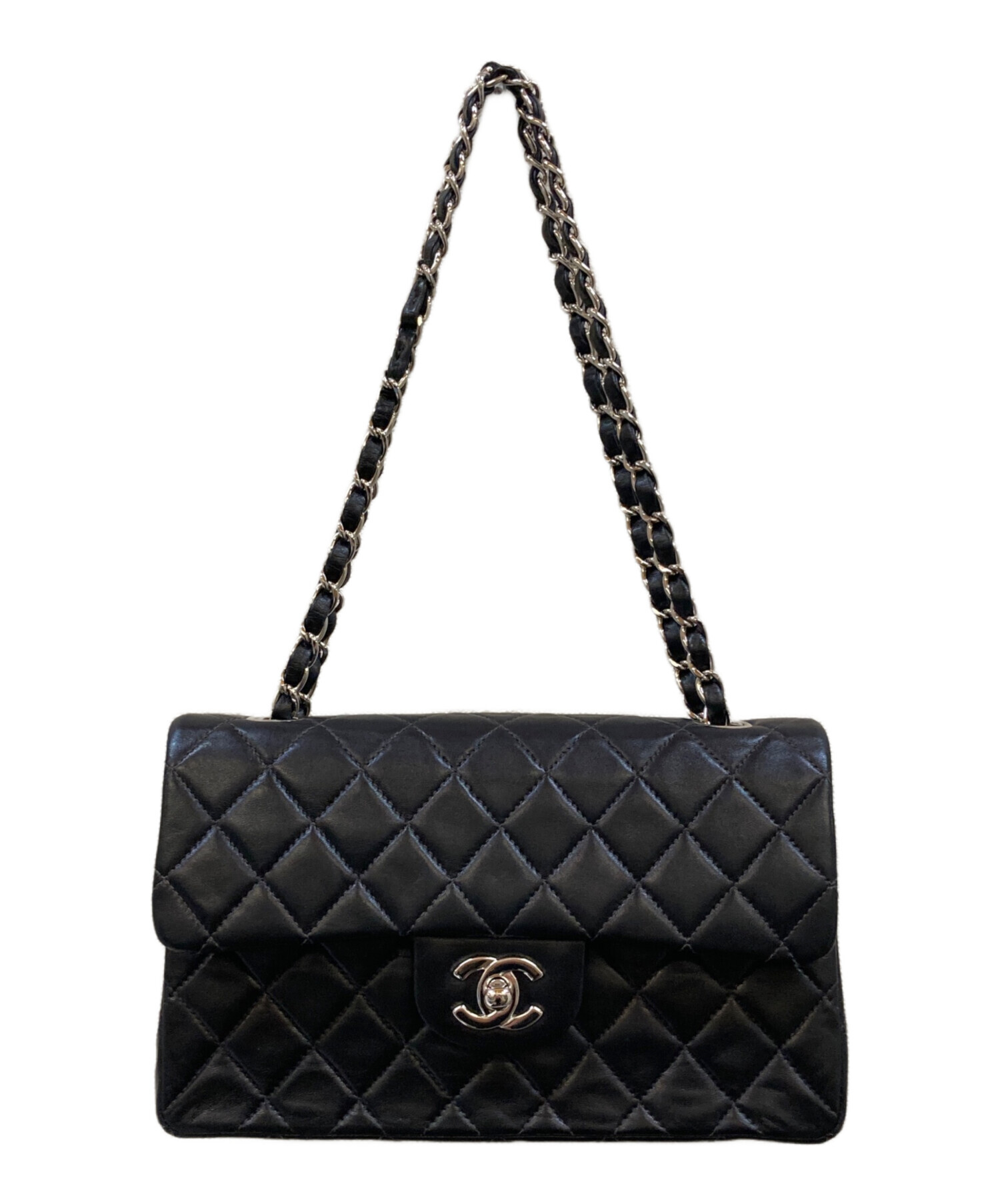 中古・古着通販】CHANEL (シャネル) ダブルフラップチェーン 