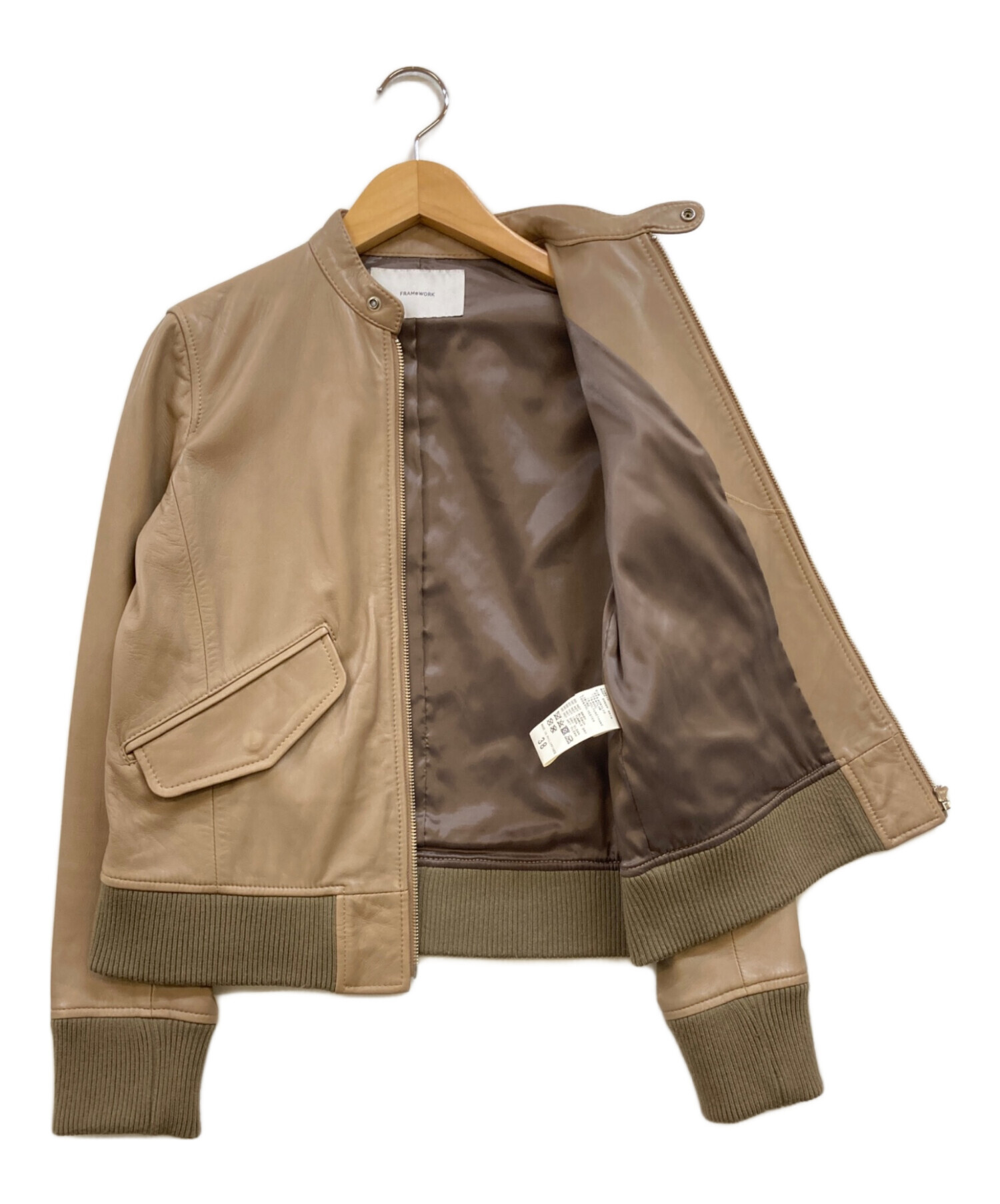 未使用タグ付き FRAMeWORK フレームワーク 23SS ミリタリーブルゾン 未使用タグ付き FRAMeWORK フレームワーク 23SS ミリタリー