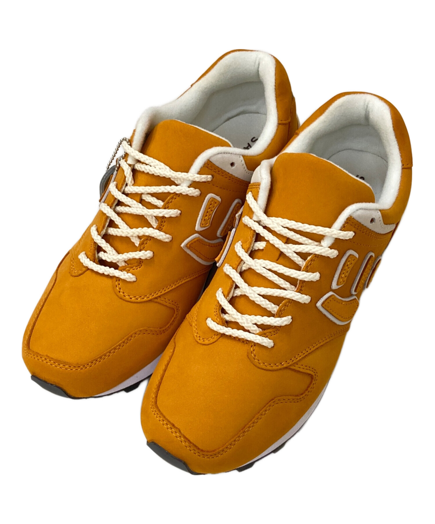 SANGACIO オレンジ スニーカー US 8 にゅ～ず【オレンジ/クリーム