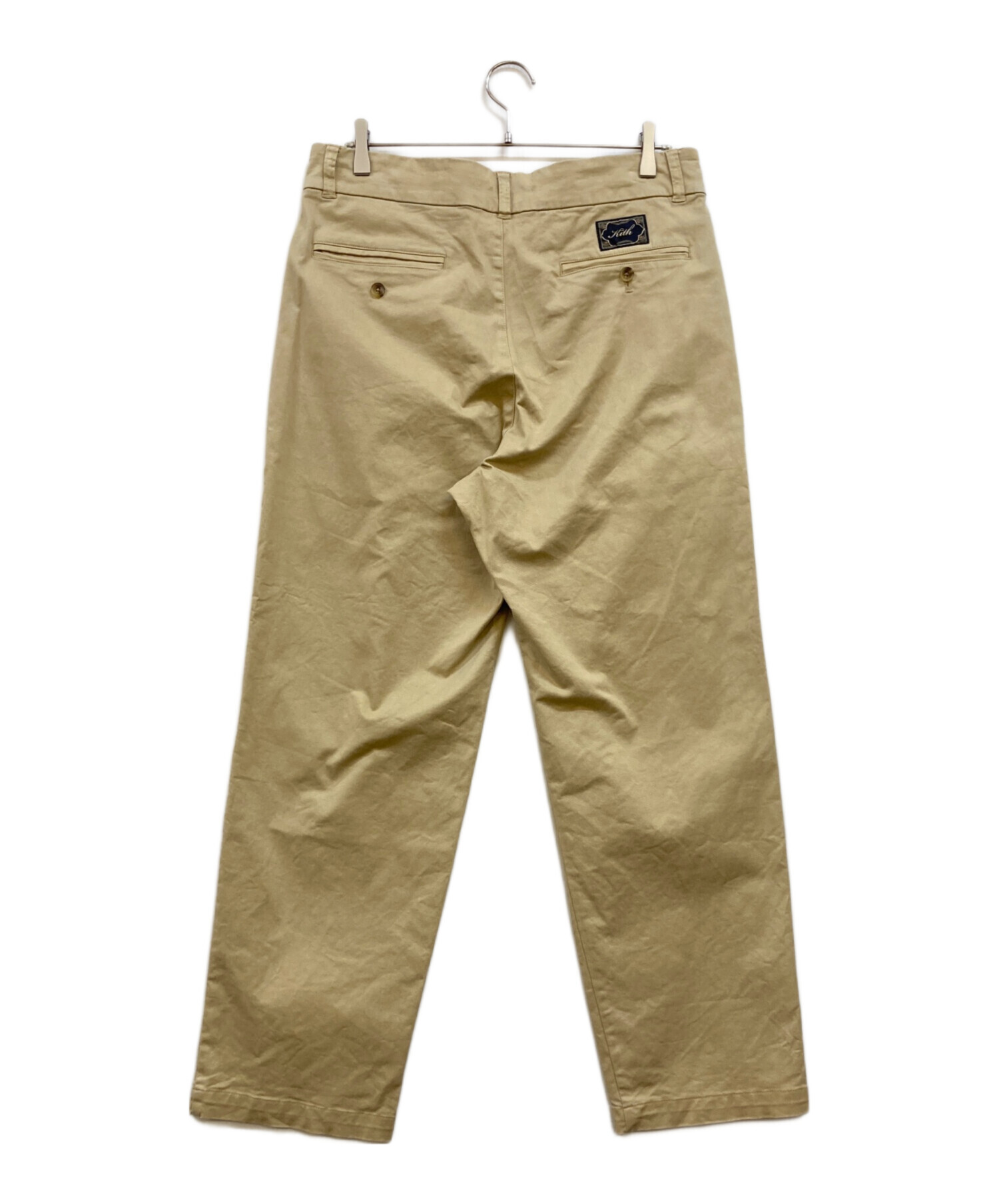 中古・古着通販】KITH (キス) 2タックチノパン ベージュ サイズ:W32 